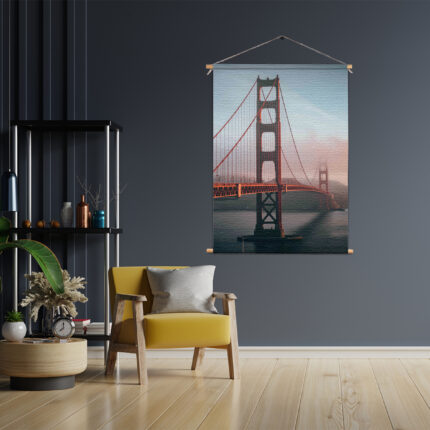 Textielposter Golden Gate Bridge San Francisco