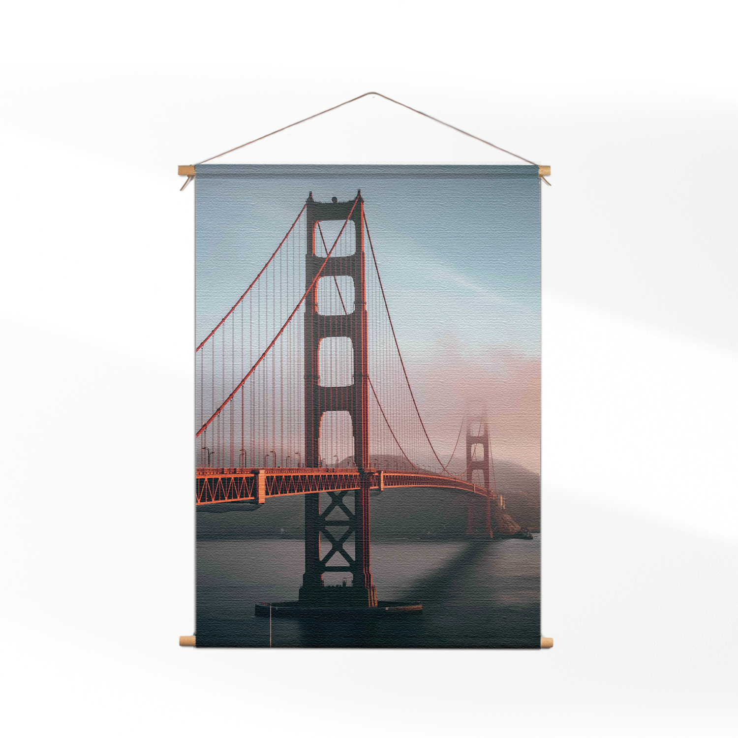 Textielposter Golden Gate Bridge San Francisco