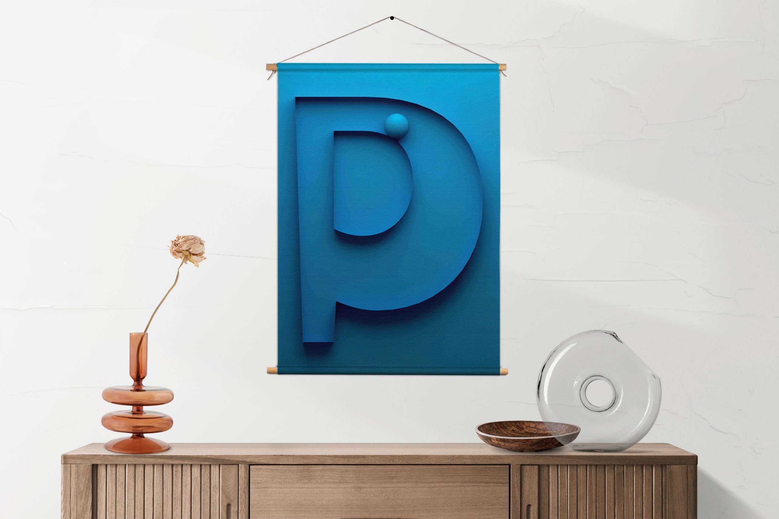 Template_50-70_verticaal_abstract_16-1-1.jpg Textielposter Letter P