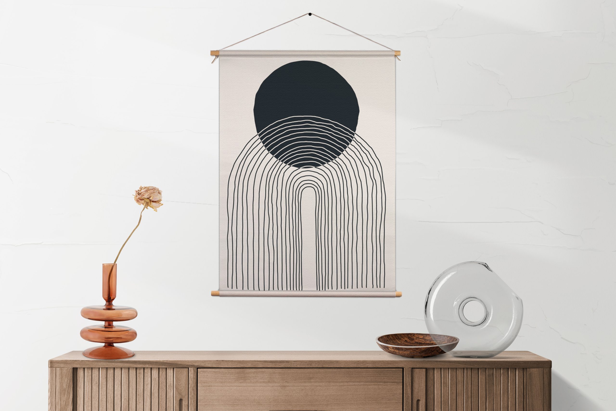 Textielposter De Innerlijke Rust 01