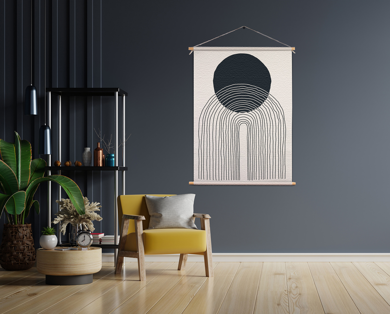 Textielposter De Innerlijke Rust 01