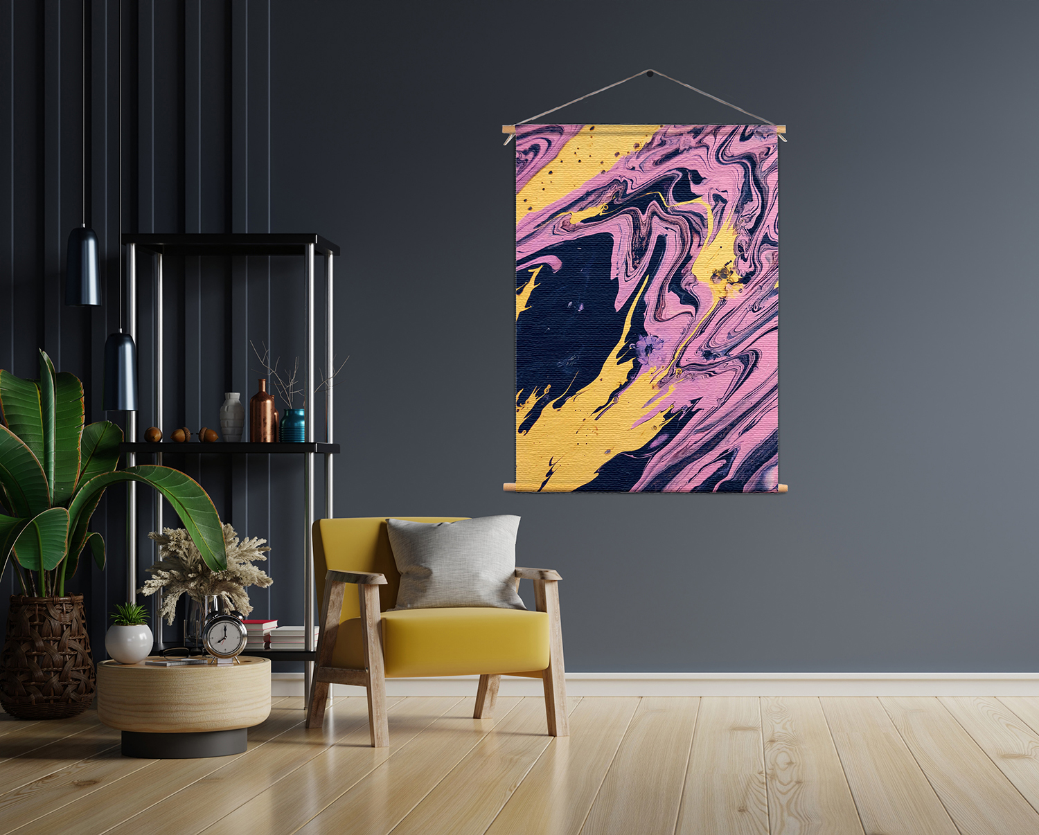 Textielposter Moderne Kunst