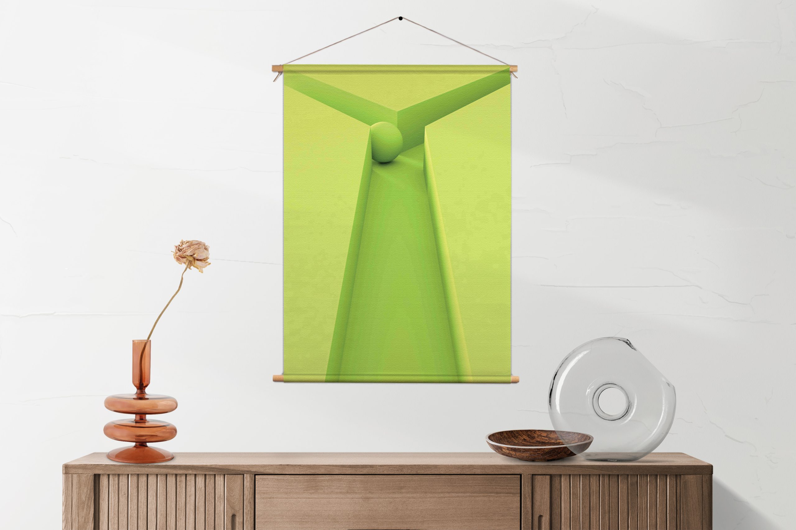 Textielposter Letter Y