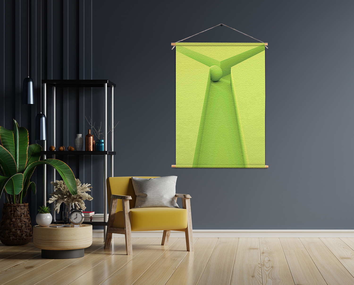 Textielposter Letter Y