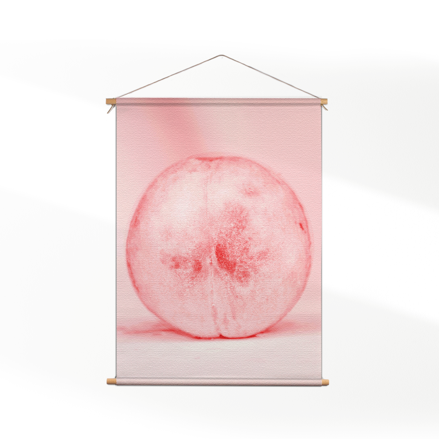 Textielposter Radijsje Roze