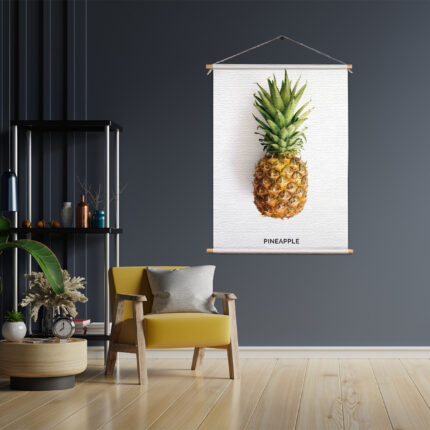 Textielposter Pineapple