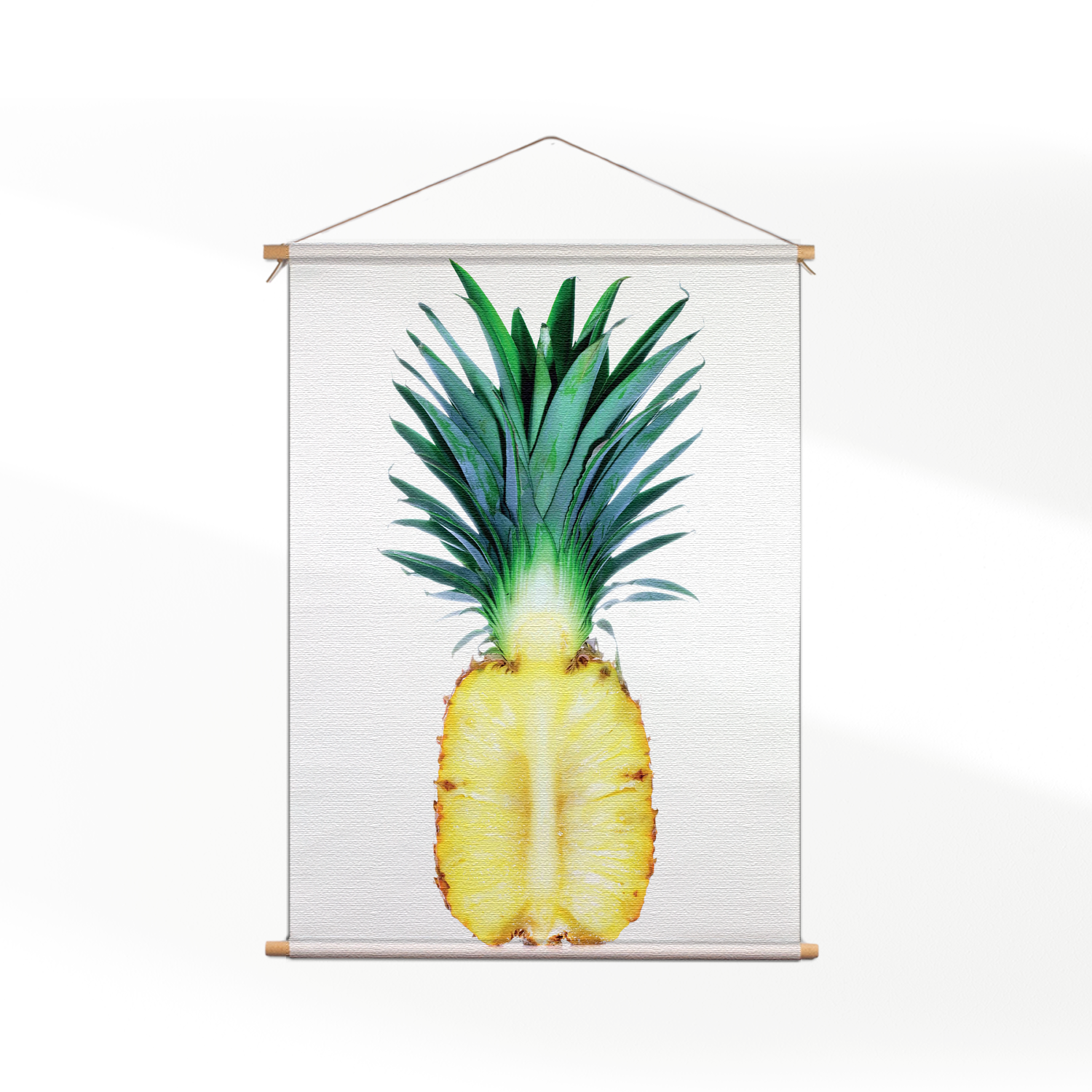 Textielposter Pineapple Doorsnee 02