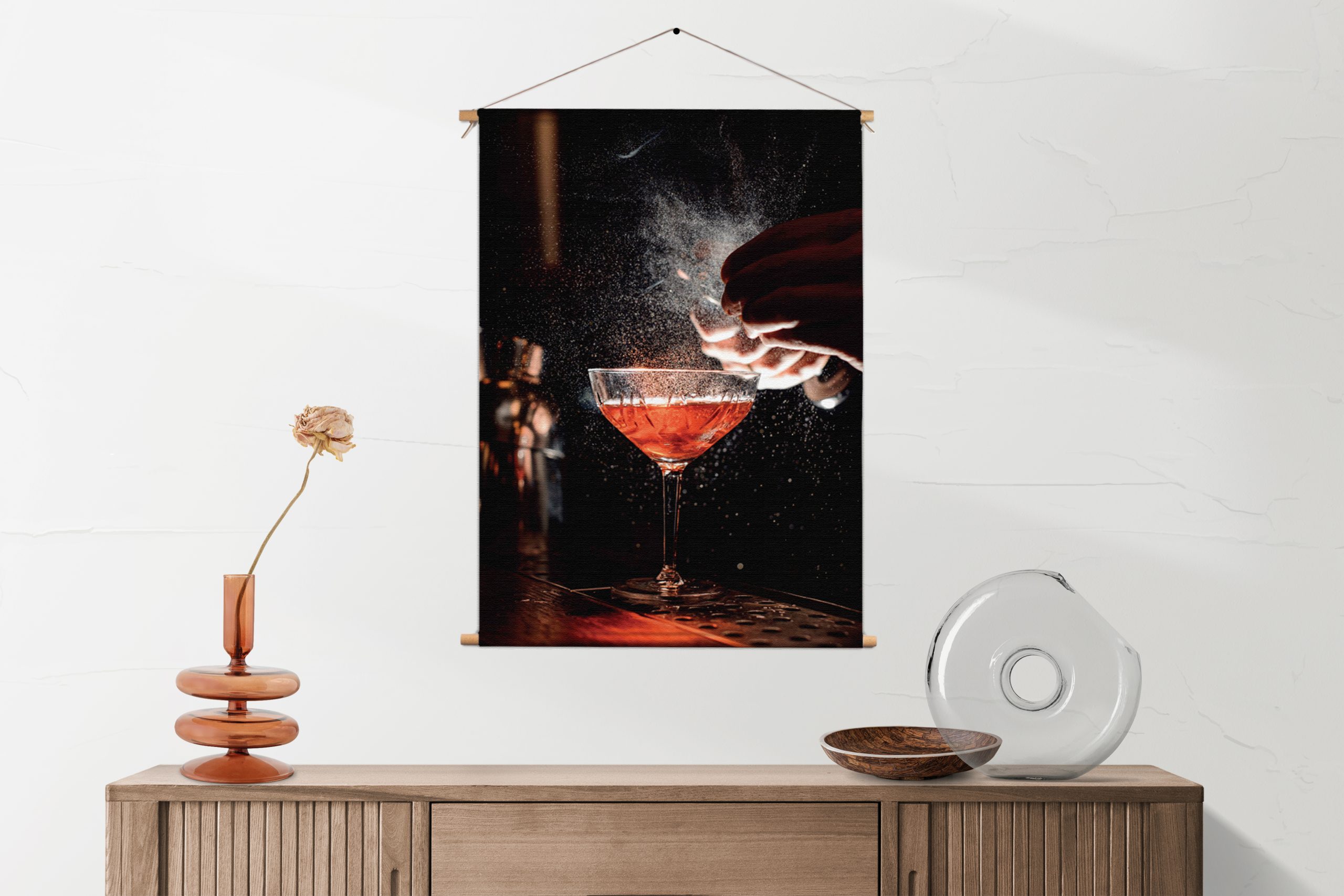 Template_50-70_verticaal_eten-en-drinken_55-1-1.jpg Textielposter Cocktail Bar 01