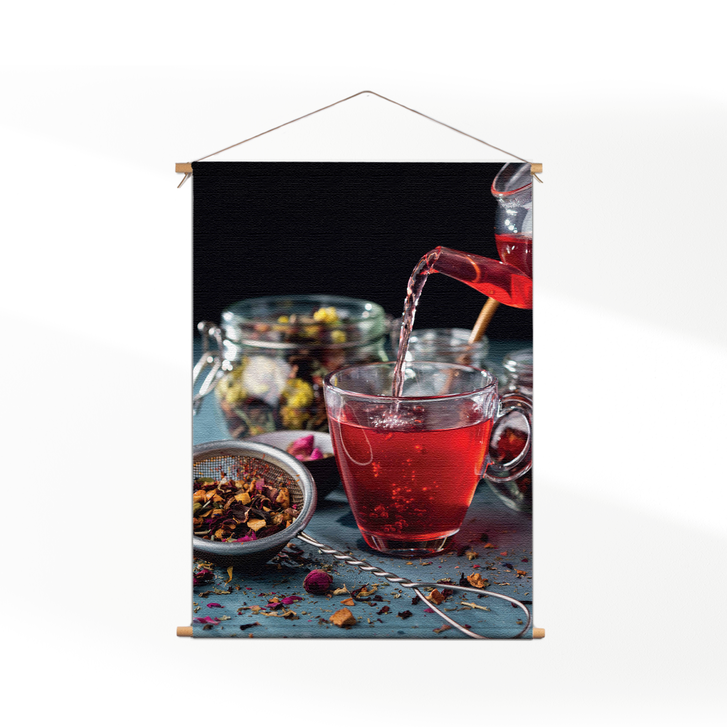 Textielposter Thee met Specerijen