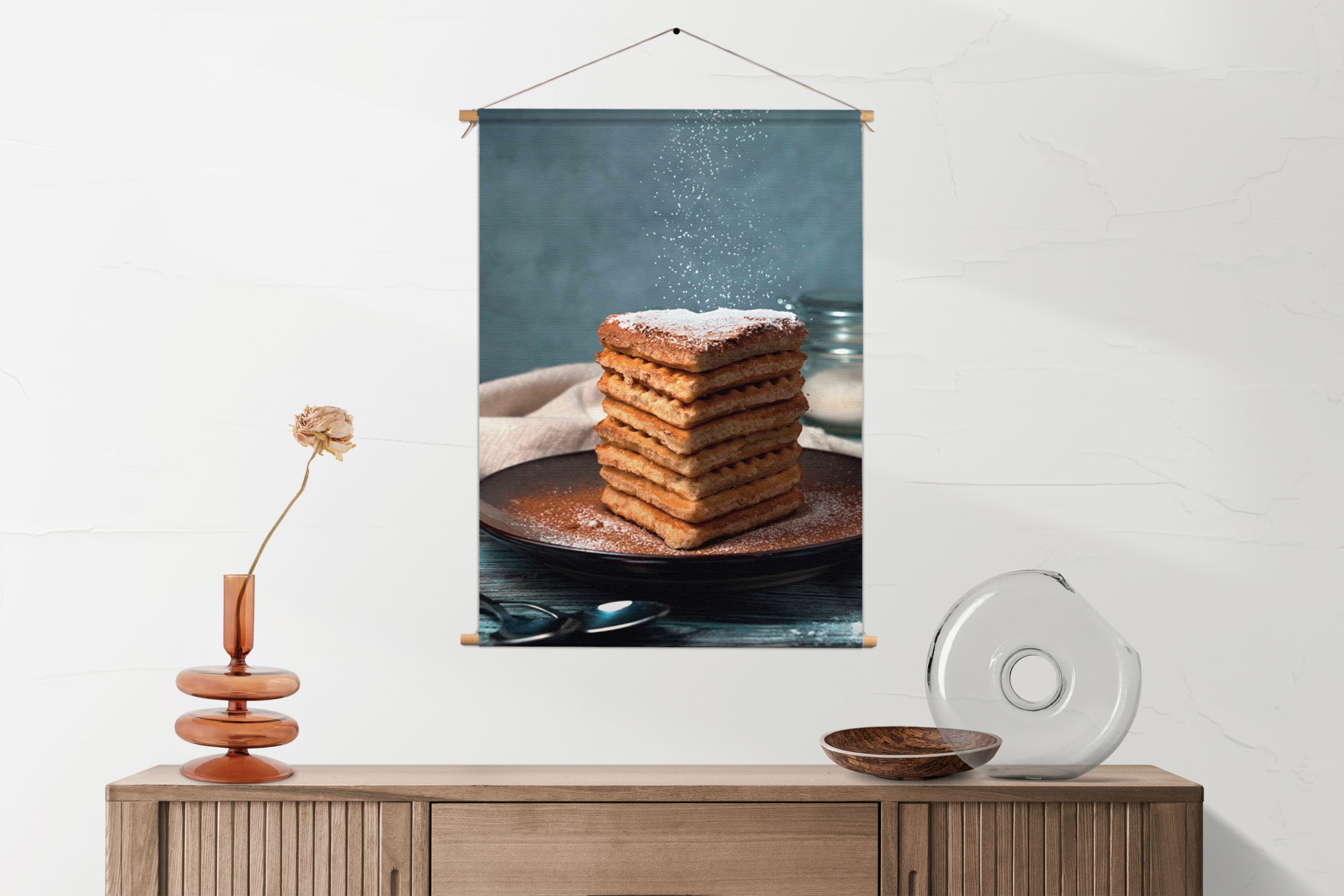 Textielposter Wafels