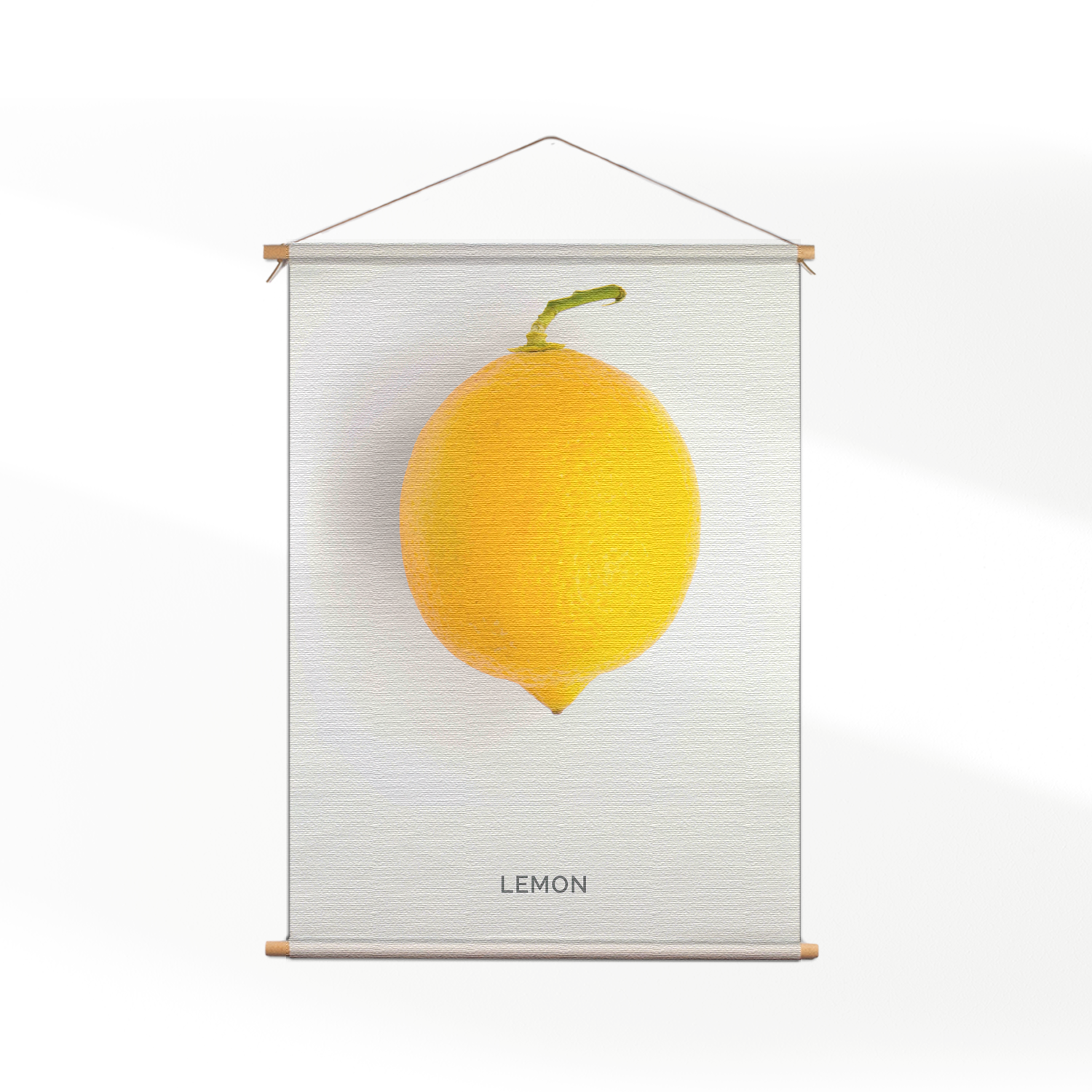 Textielposter Lemon Citroen Template 50 70 verticaal eten en drinken 7