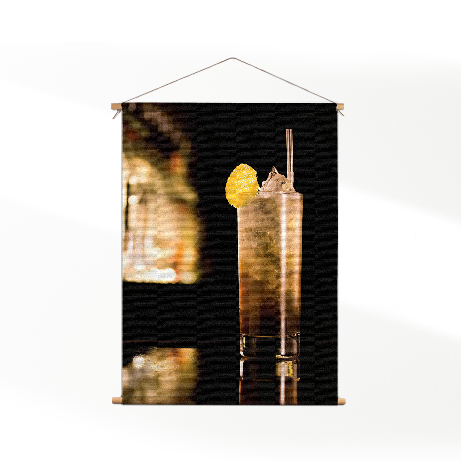 Textielposter Cocktail Bar 05