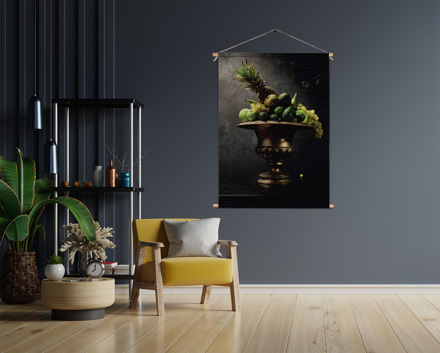 Textielposter Fruit Schaal 01