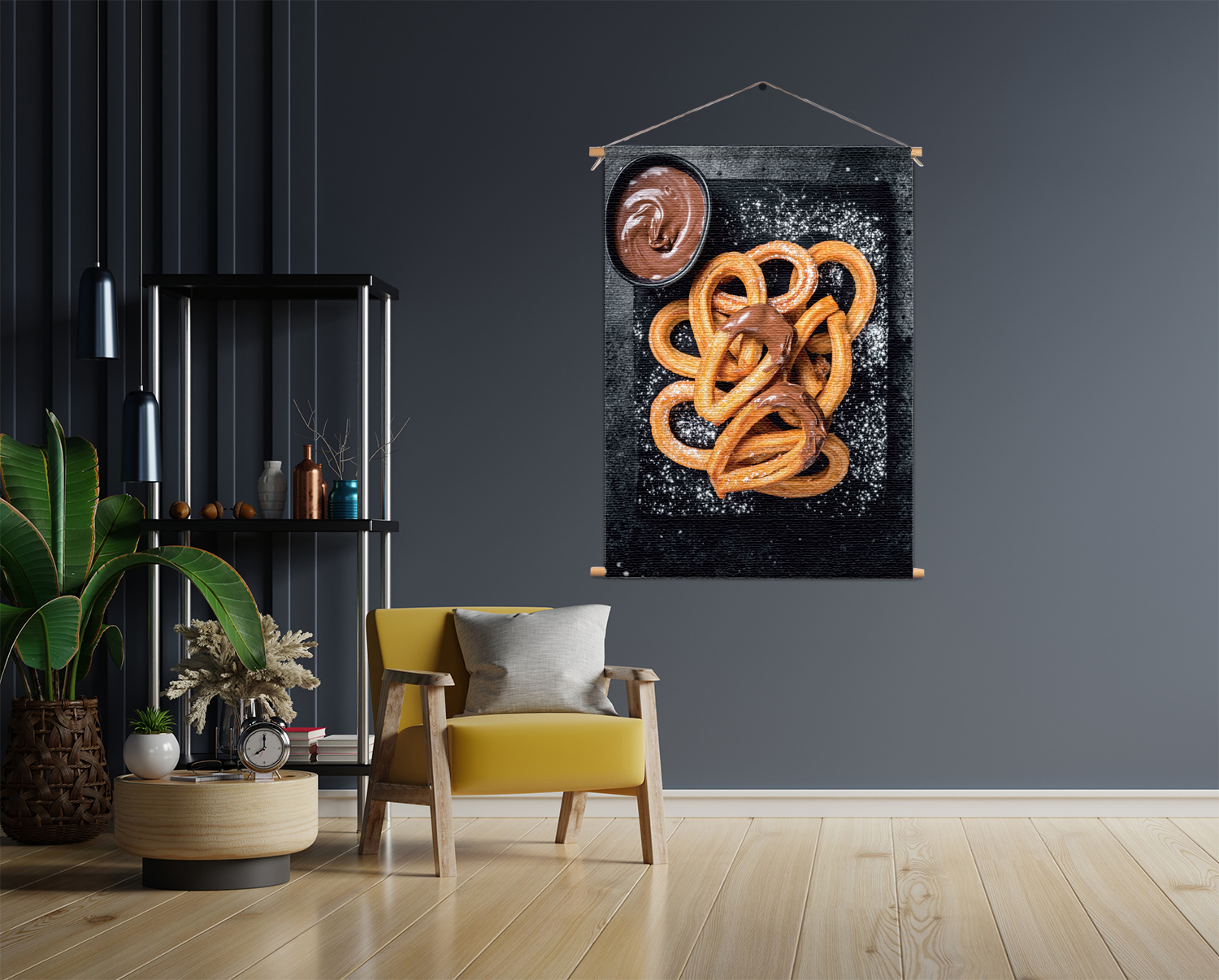 Textielposter Churros