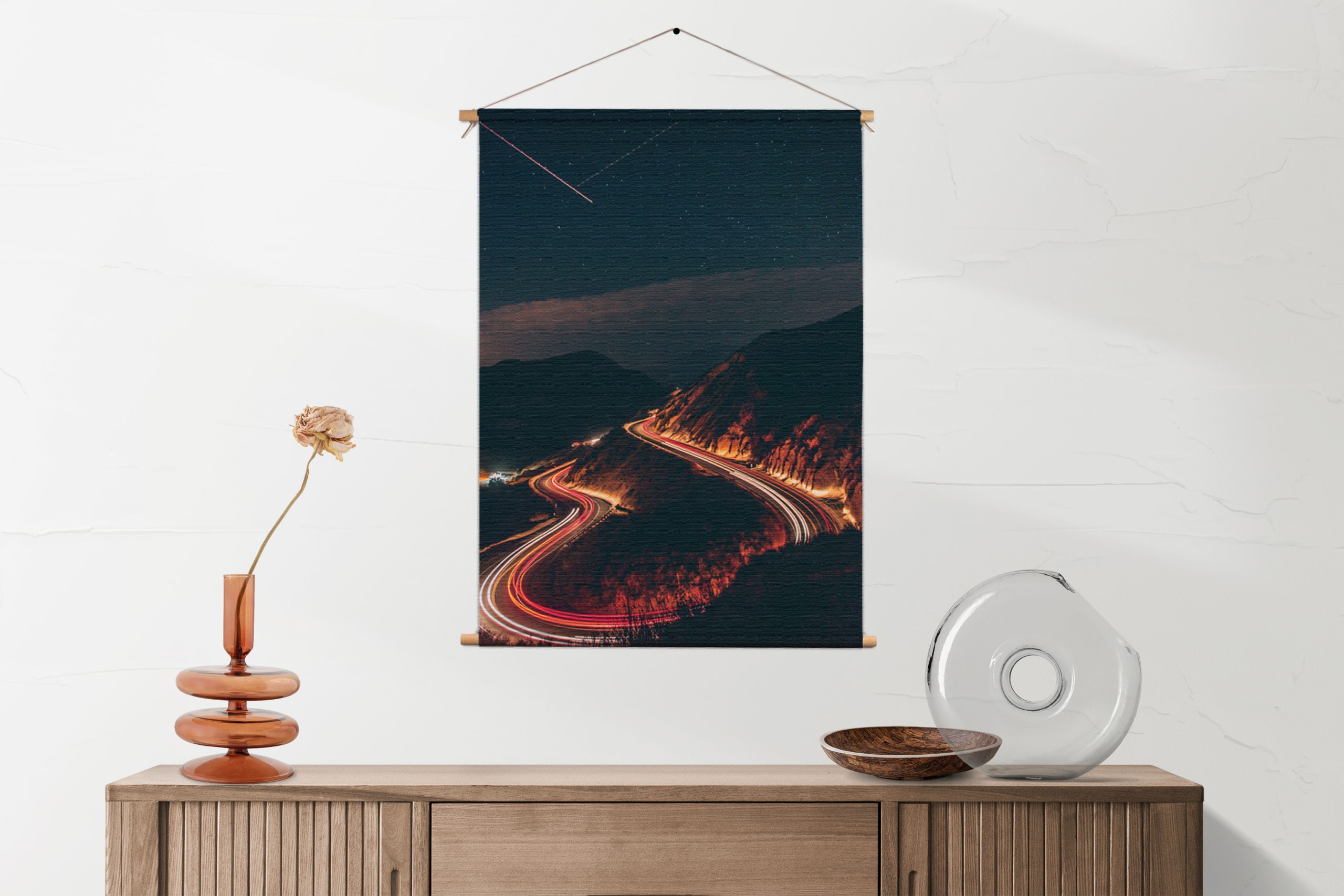 Textielposter Het Donkere Bos