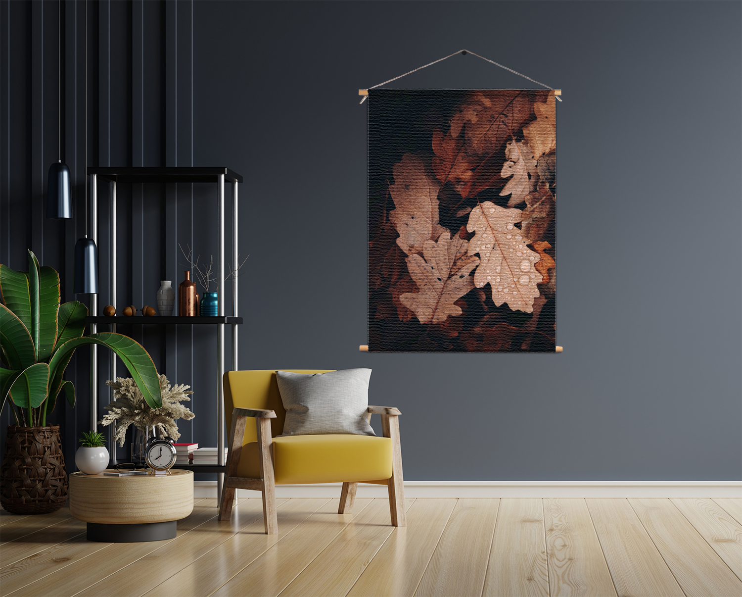 Template_50-70_verticaal_natuur_13 Textielposter Herfstweer