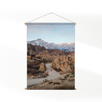 Textielposter Mount Whitney