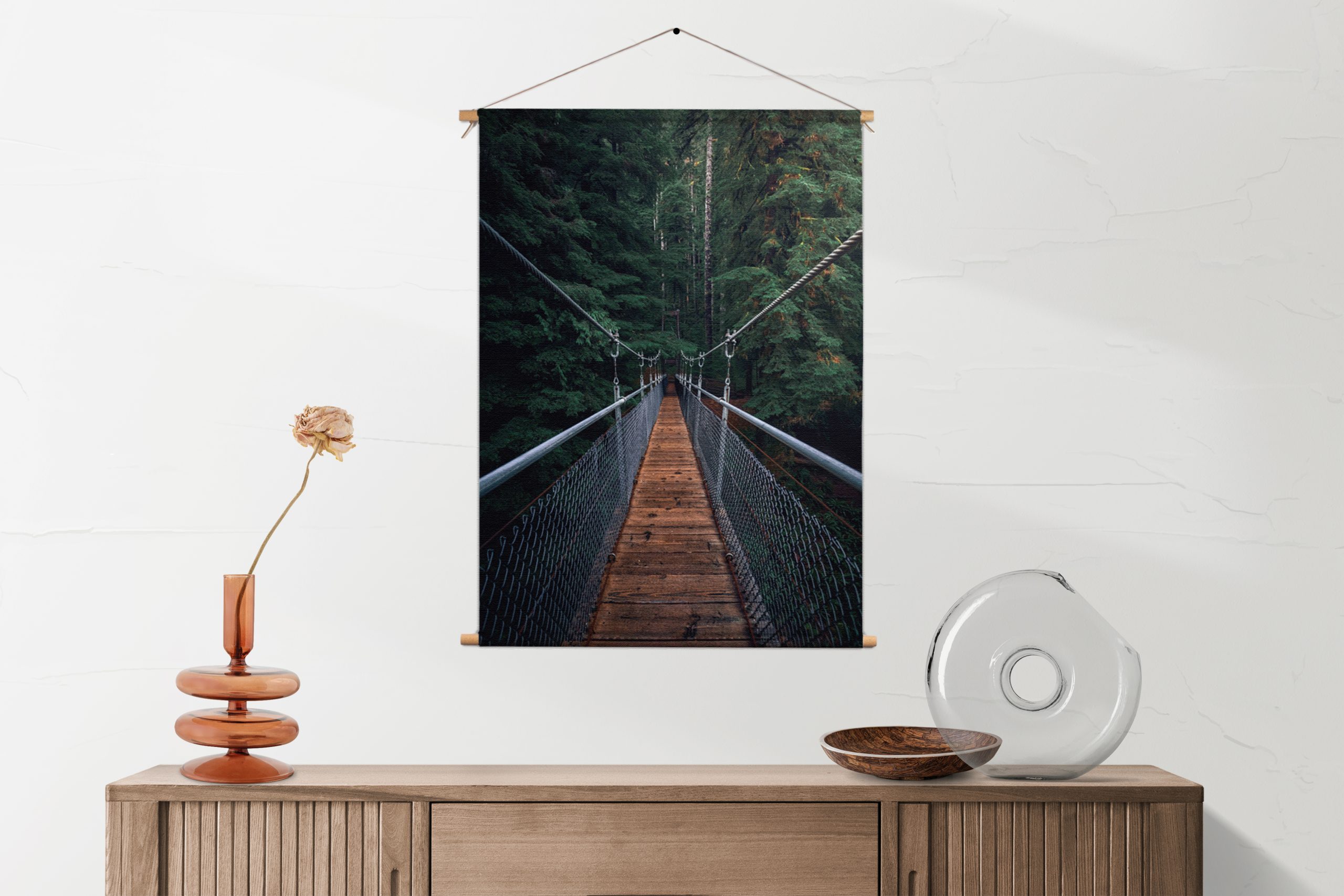Template_50-70_verticaal_natuur_18-1-1.jpg Textielposter Over de brug