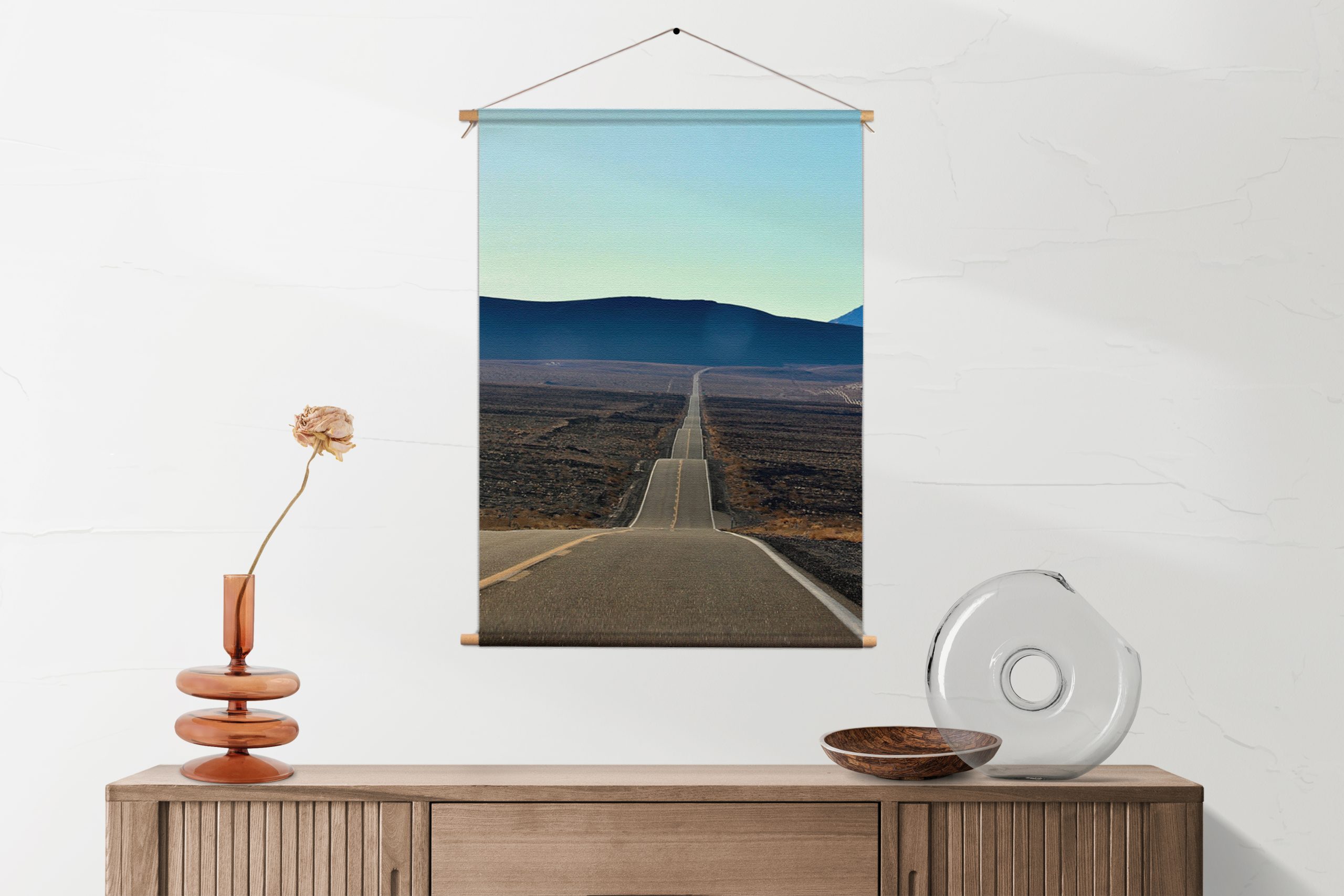 Textielposter Deathvalley Road