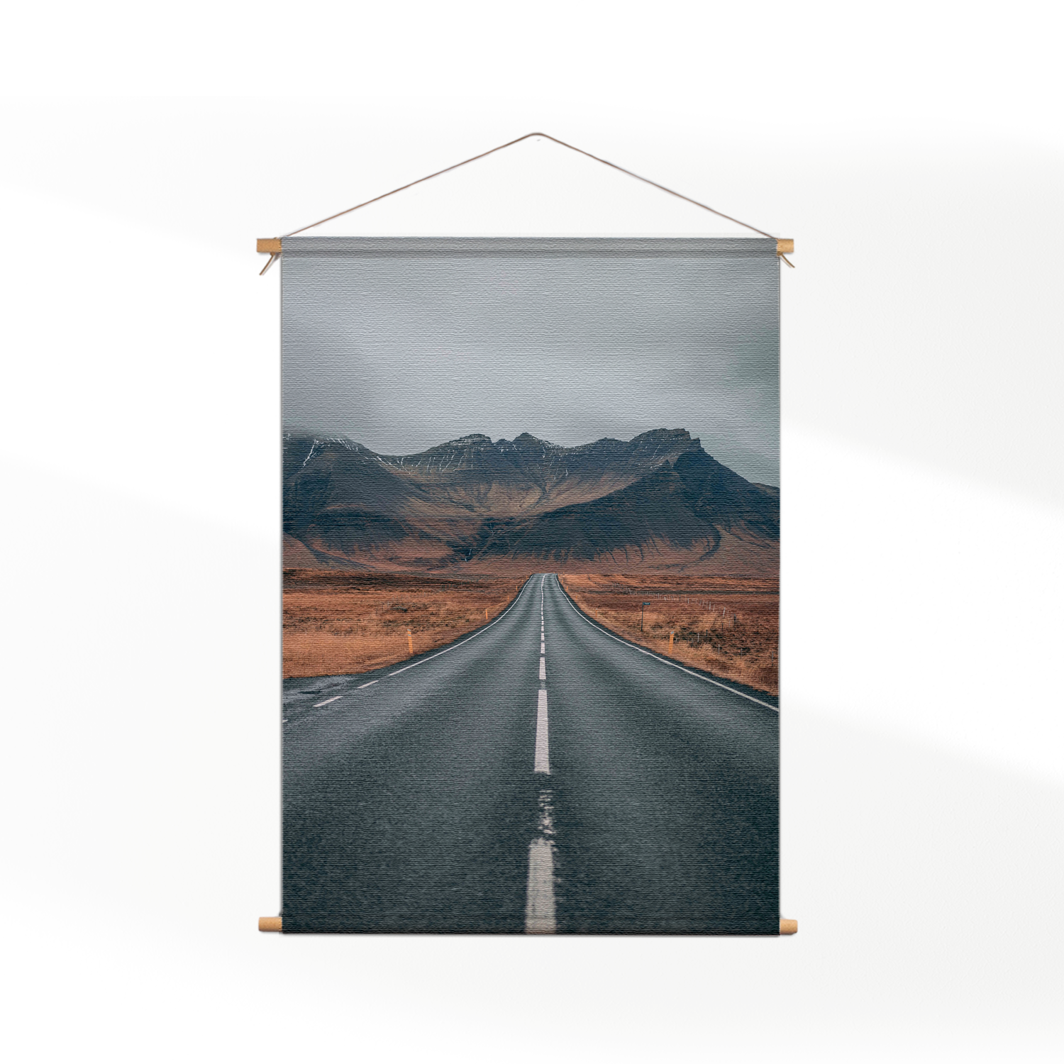 Template_50-70_verticaal_natuur_31 Textielposter Schotse Wegen
