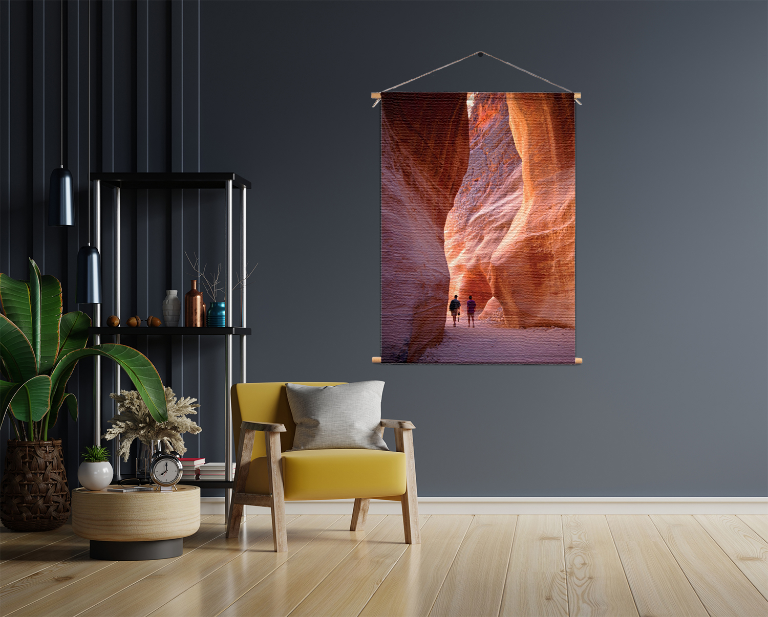 Textielposter De Zion grotten