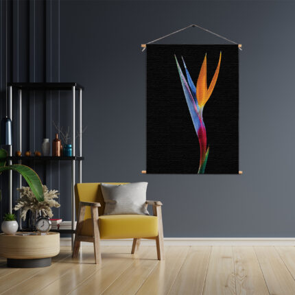 Textielposter Tropische Strelitzia