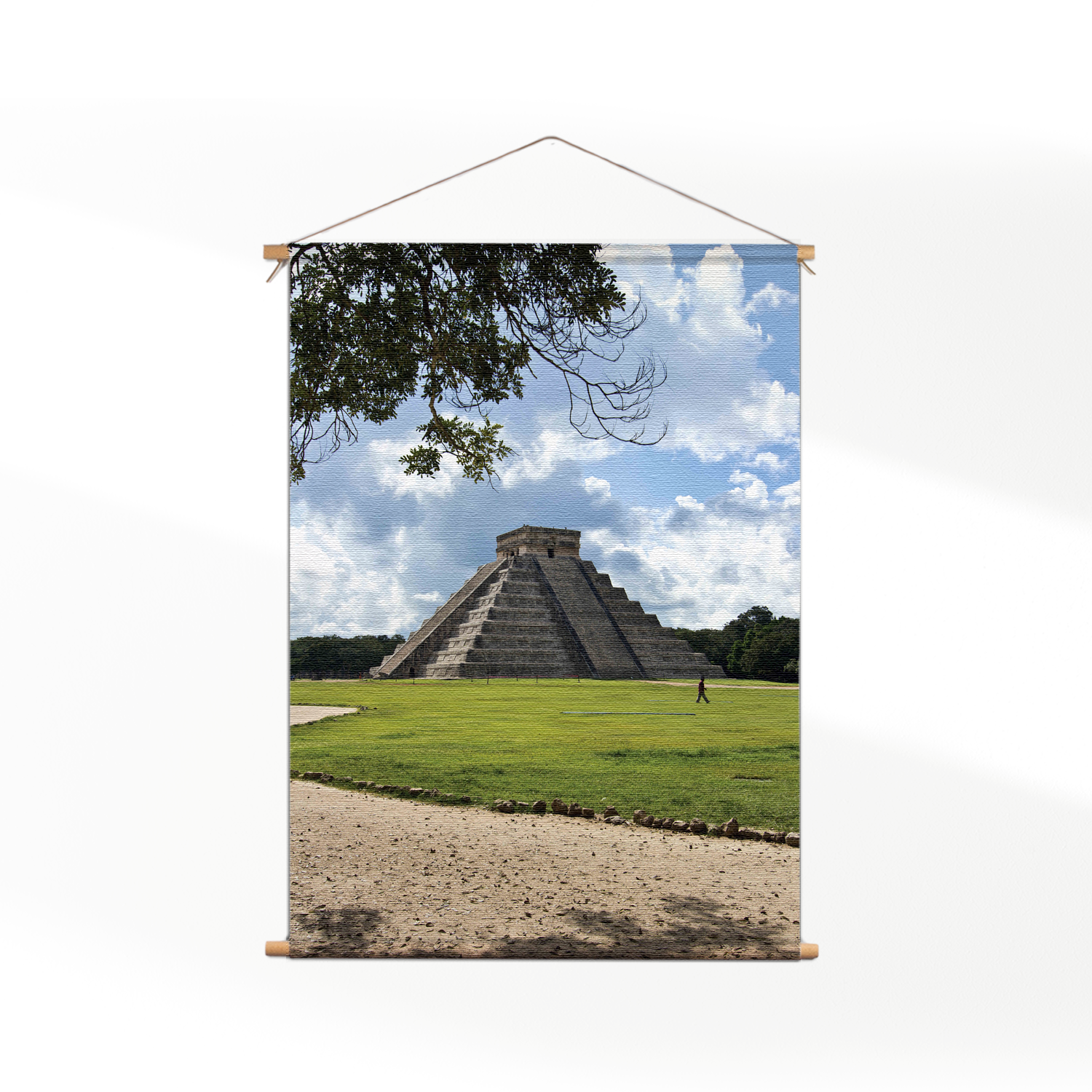 Textielposter Teotihuacán