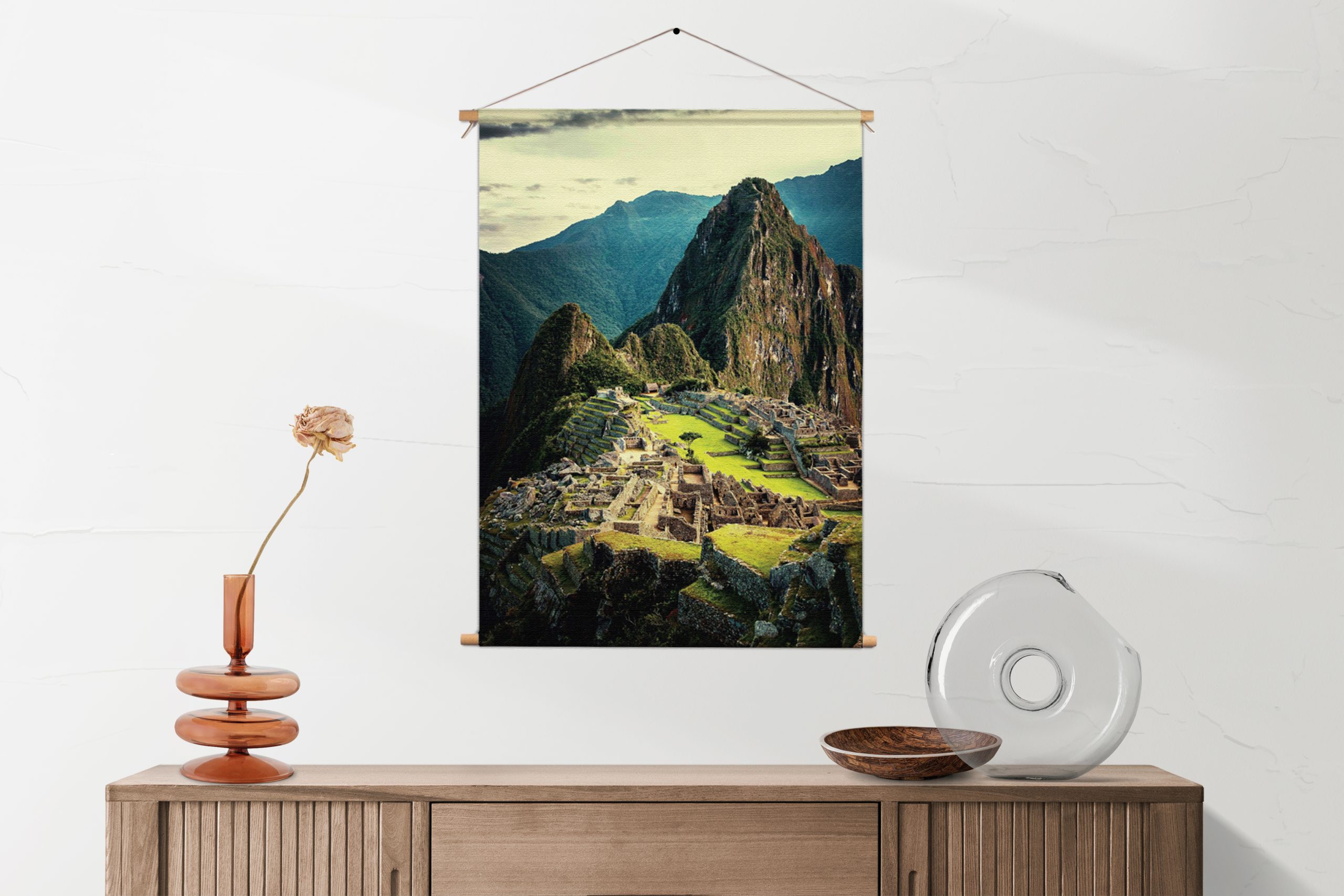 Template_50-70_verticaal_natuur_48-1-1.jpg Textielposter Machu Picchu 2
