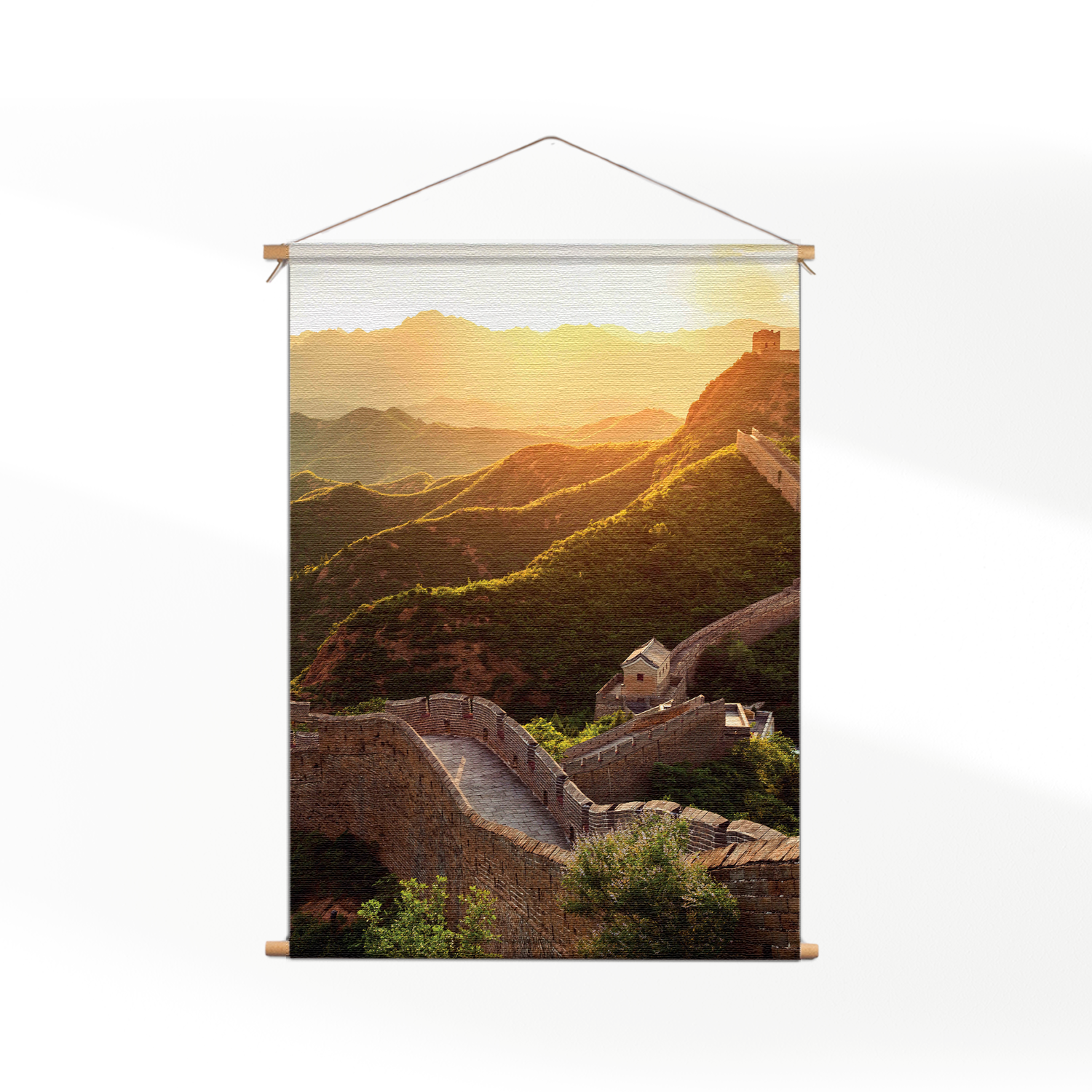 Textielposter De Chinese muur