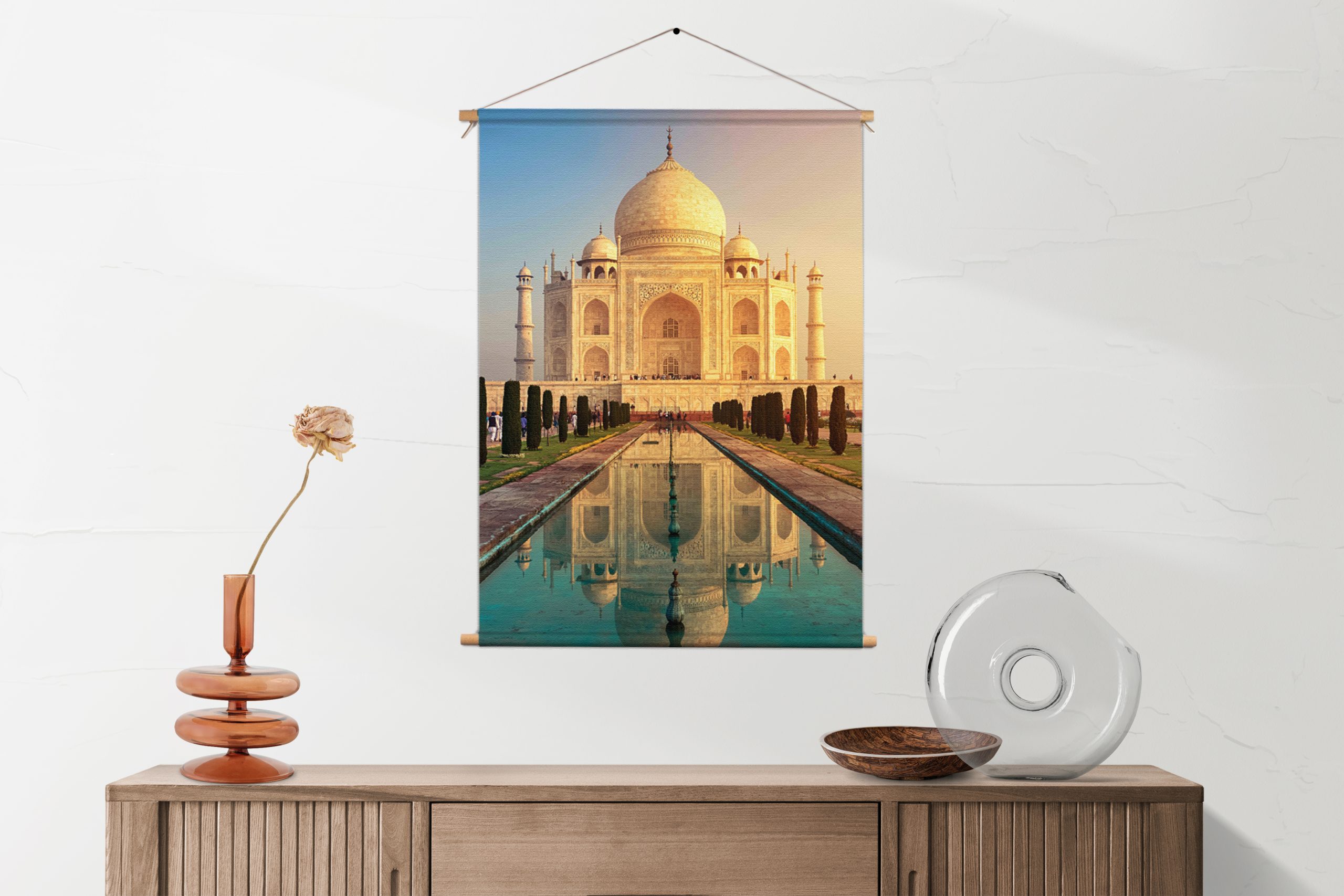 Textielposter De Tajmahal
