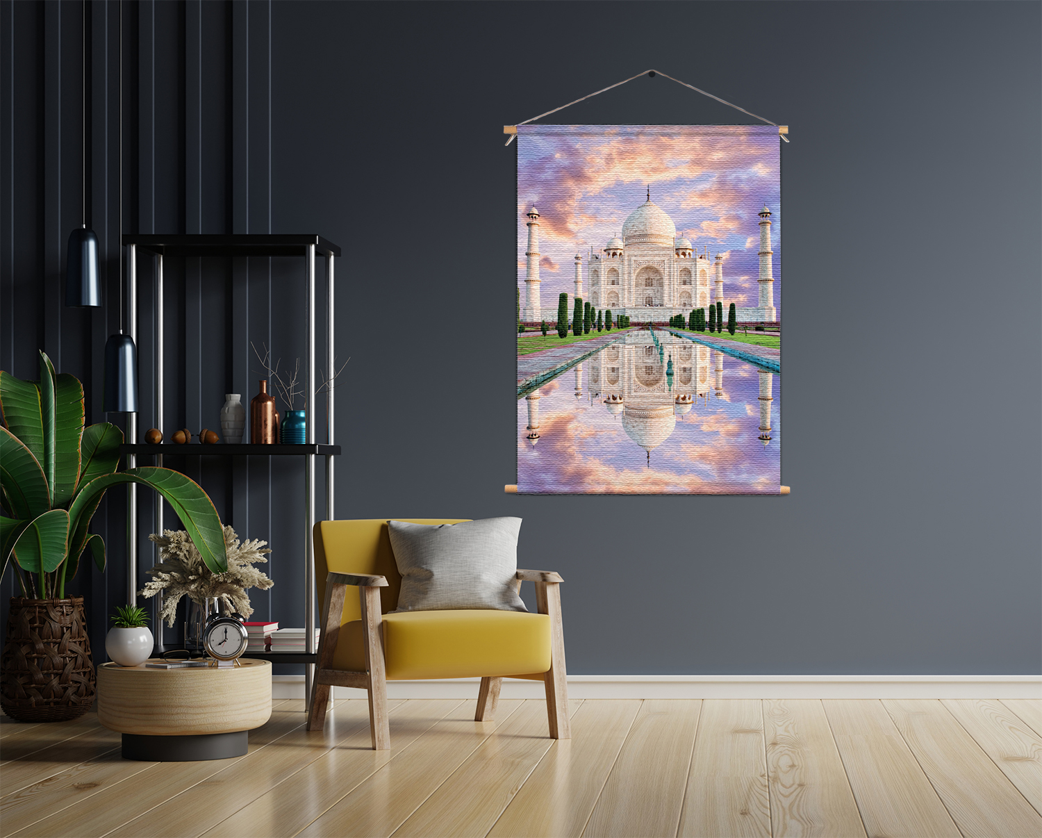 Textielposter De Tajmahal 2