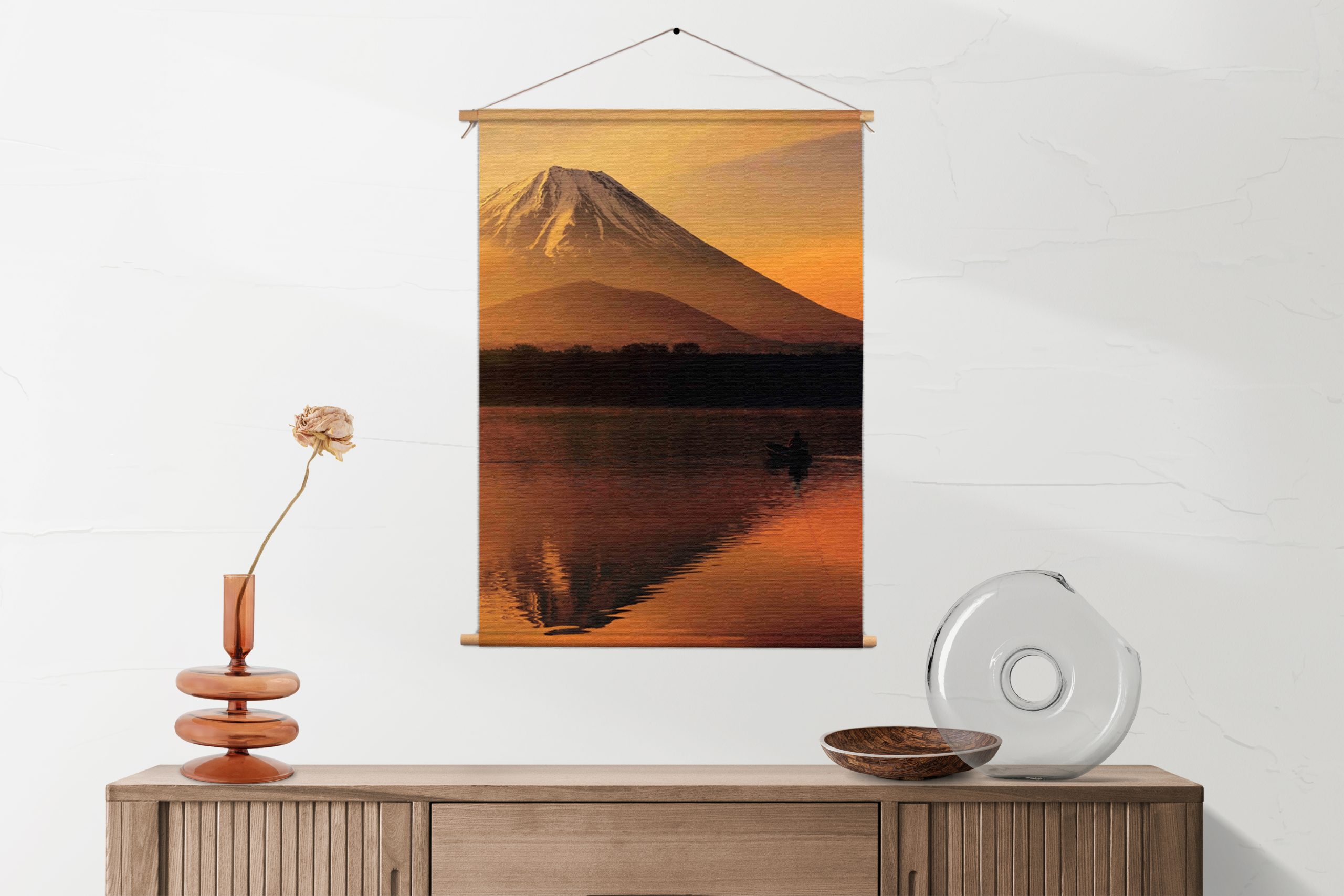 Textielposter Fuji