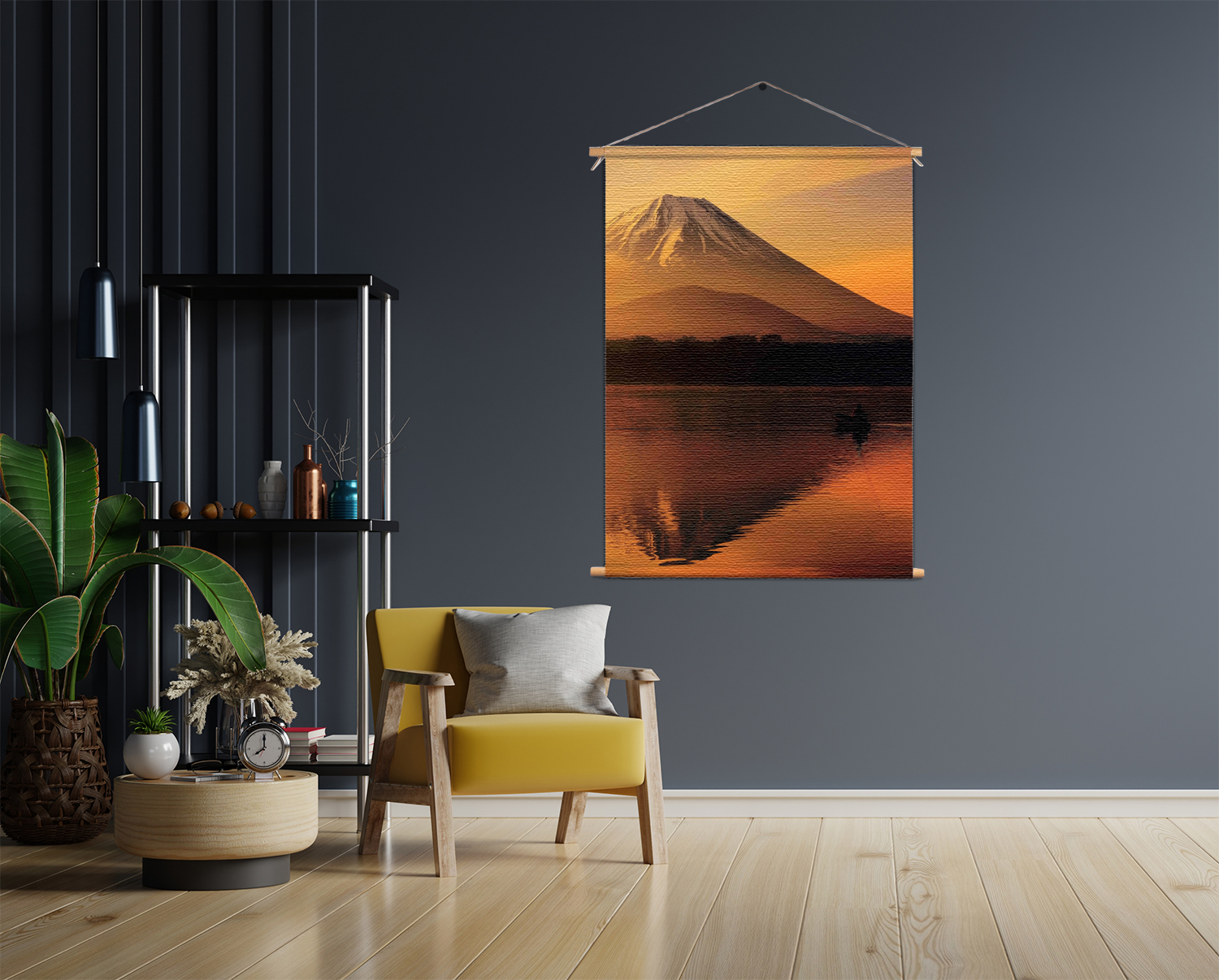 Textielposter Fuji