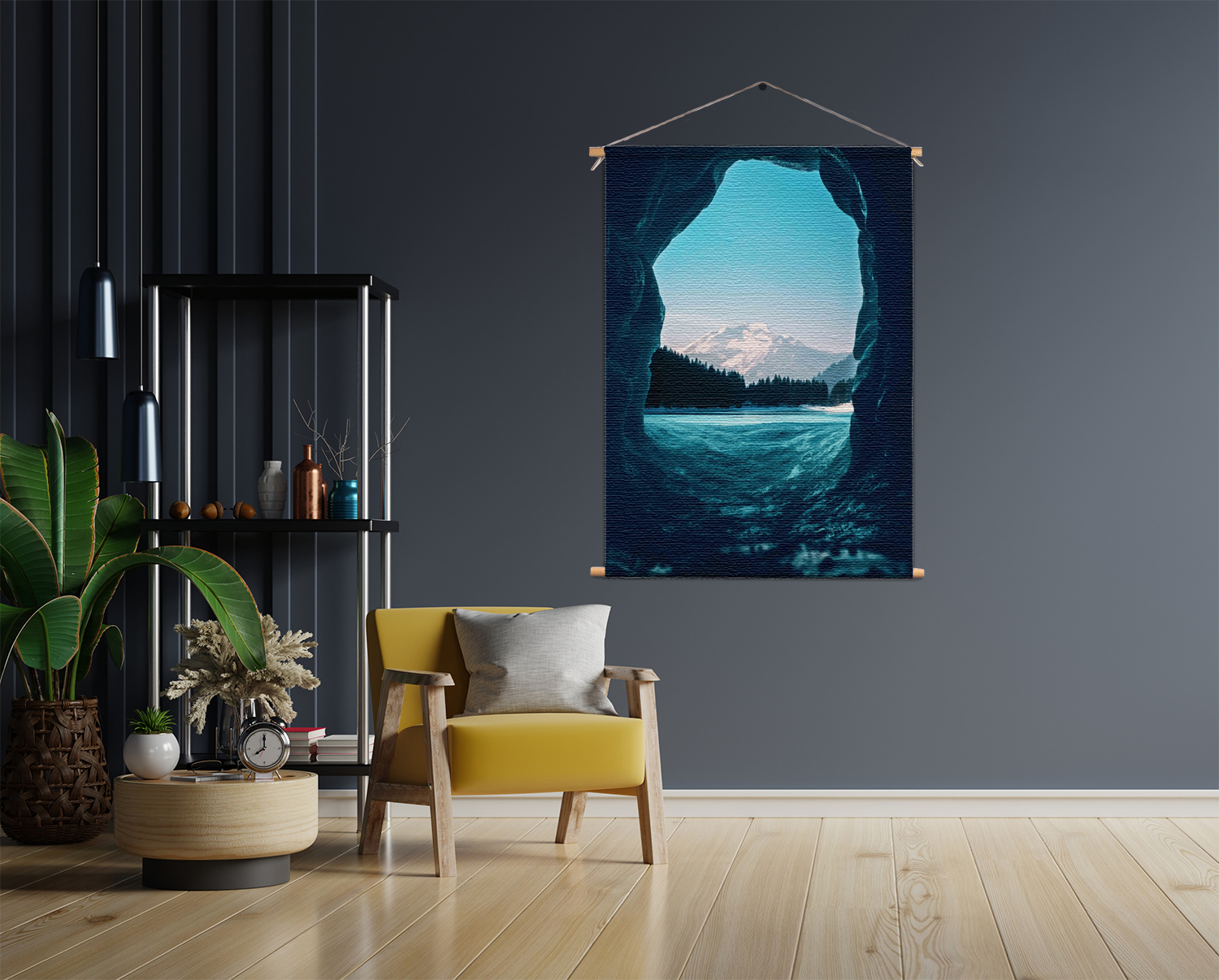 Textielposter Winter dreams