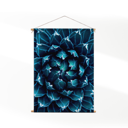 Textielposter Kleurrijke bloem 3