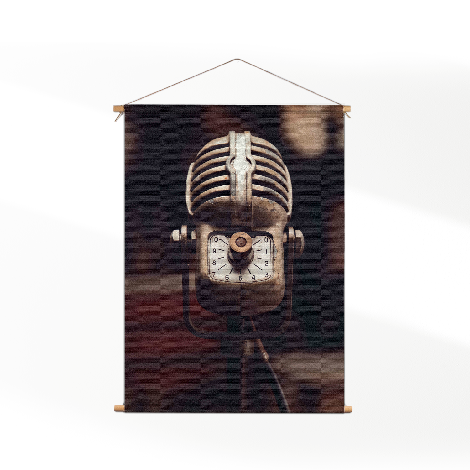 Textielposter Old School Tram