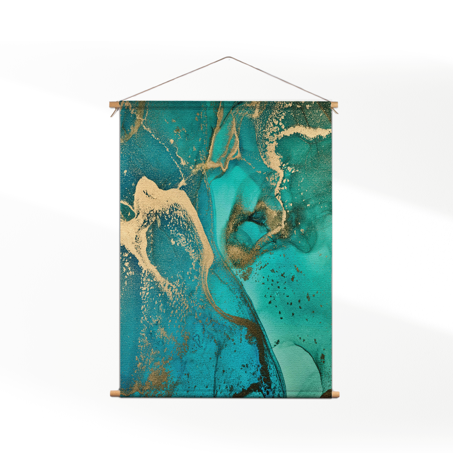 Textielposter Marmer Look Colored 03