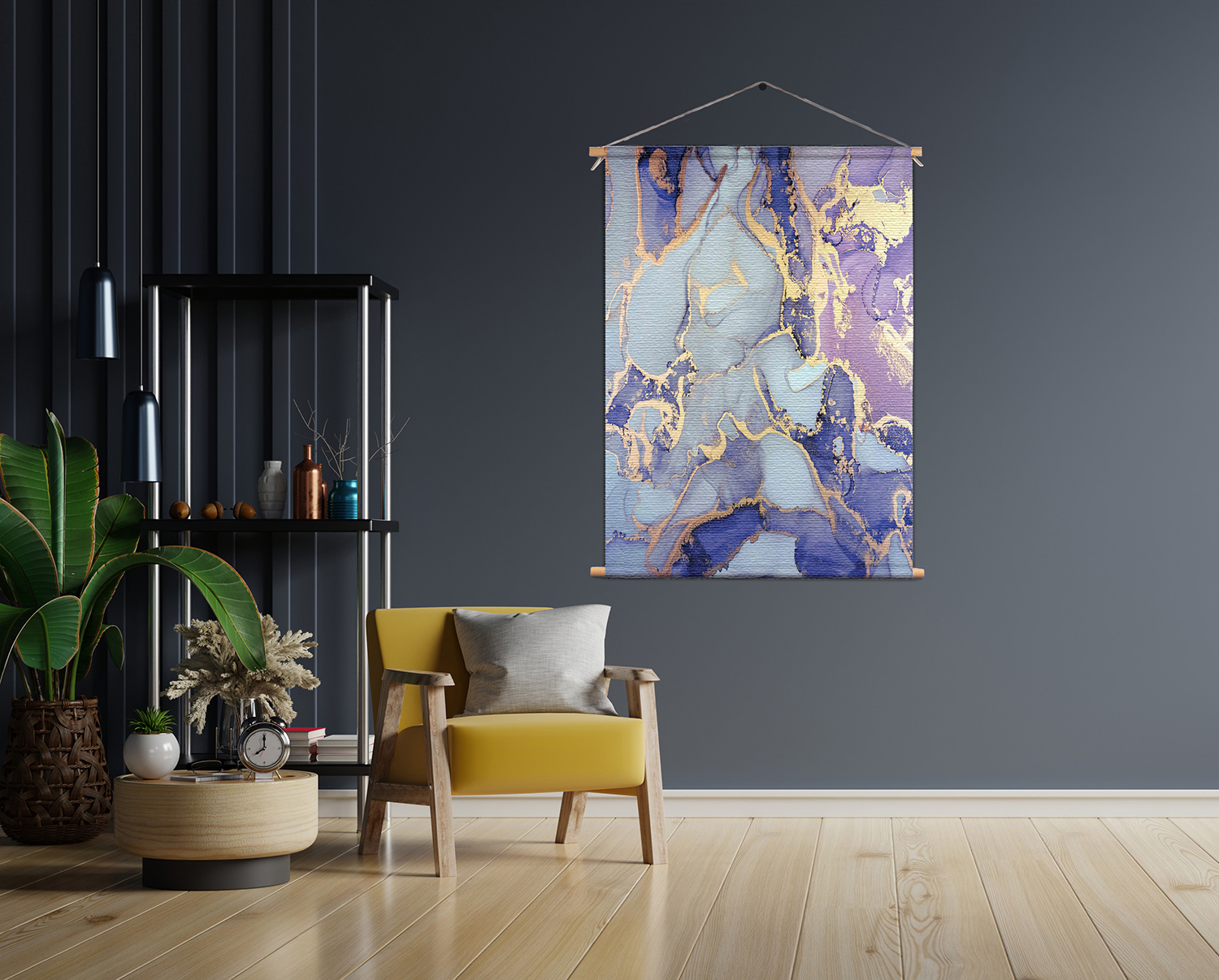 Template_Vierkant_Rond_marmer_30- Textielposter Marmer Look Colored 09