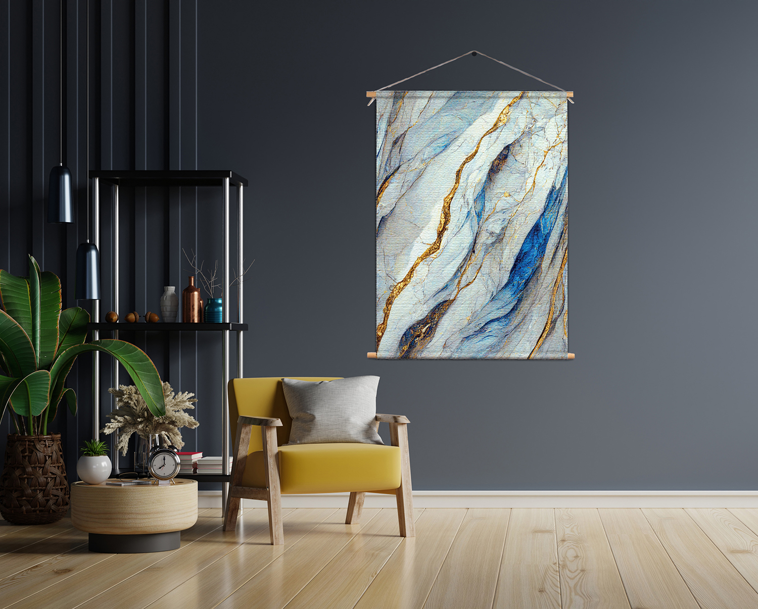 Template_Vierkant_Rond_marmer_35- Textielposter Marmer Look Rustgevend Maar Kleurrijk 02