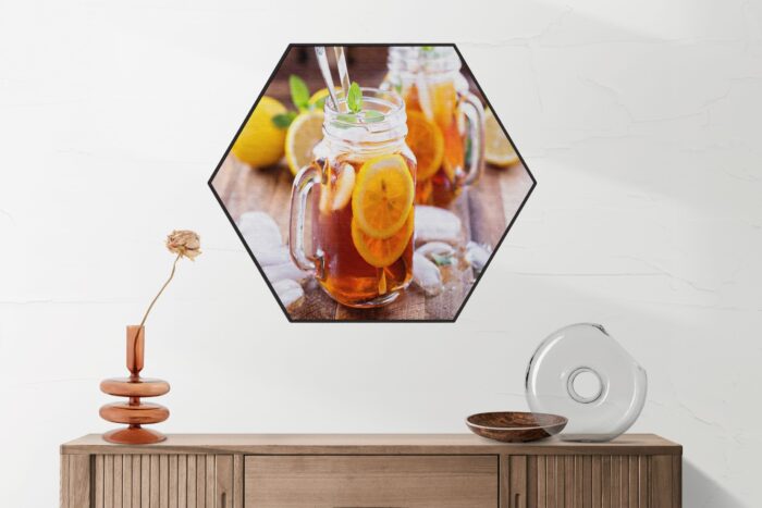 Akoestisch Schilderij Home Made Lemonade Hexagon Eten Drinken 38 scaled 1