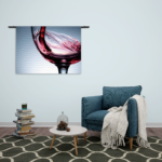 Wandkleed Glas Rode wijn 01 Rechthoek Horizontaal Template 50 70 Horizontaal Eten En Drinken 36 2