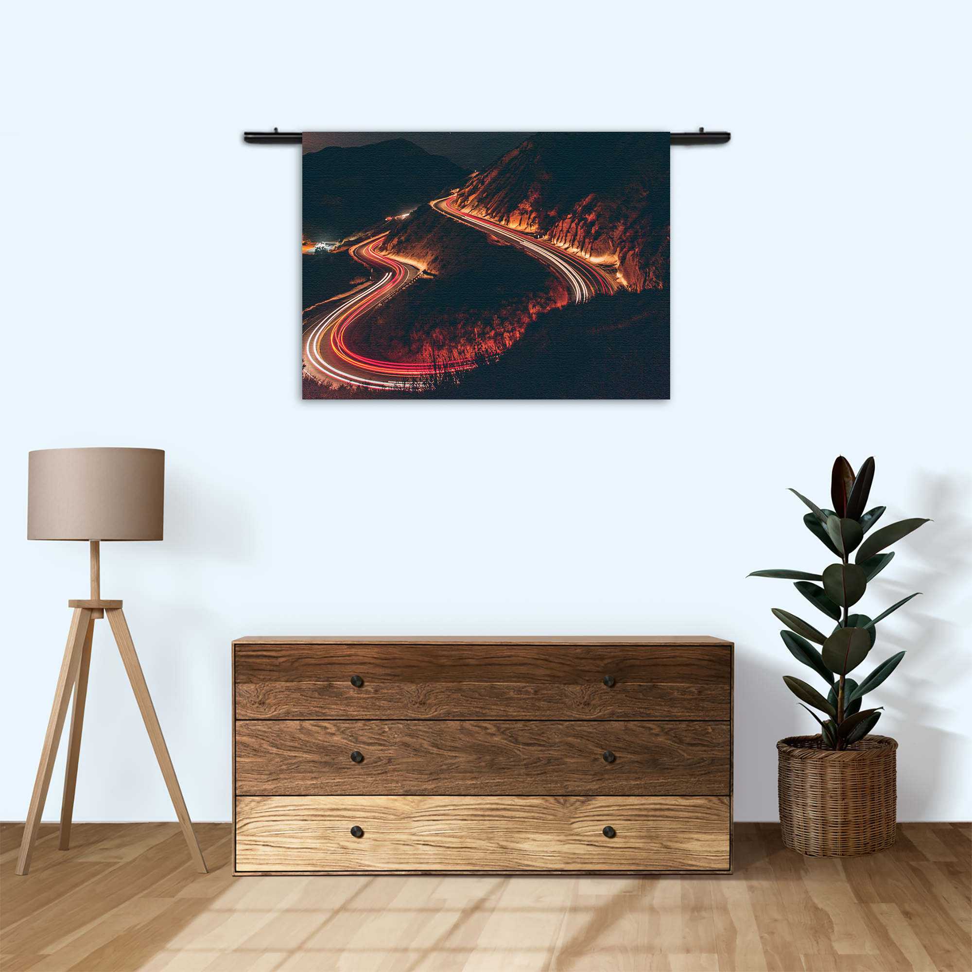 Wandkleed California Dreaming Rechthoek Horizontaal Template 50 70 Horizontaal Natuur 10 3 1