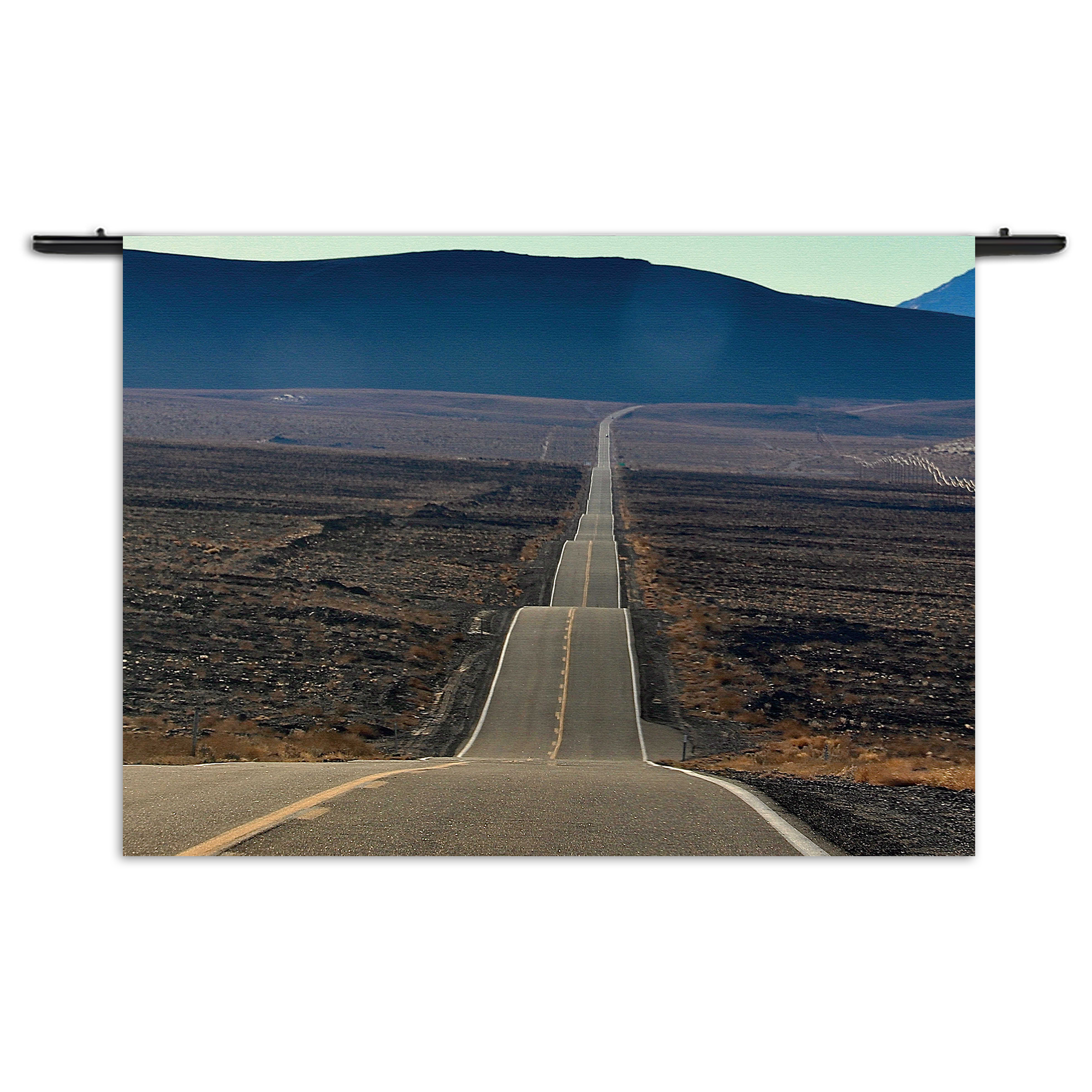 Wandkleed Deathvalley Road Rechthoek Horizontaal Template 50 70 Horizontaal Natuur 3 1 1