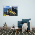 Wandkleed Machu Picchu Rechthoek Horizontaal Template 50 70 Horizontaal Natuur 44 2 1