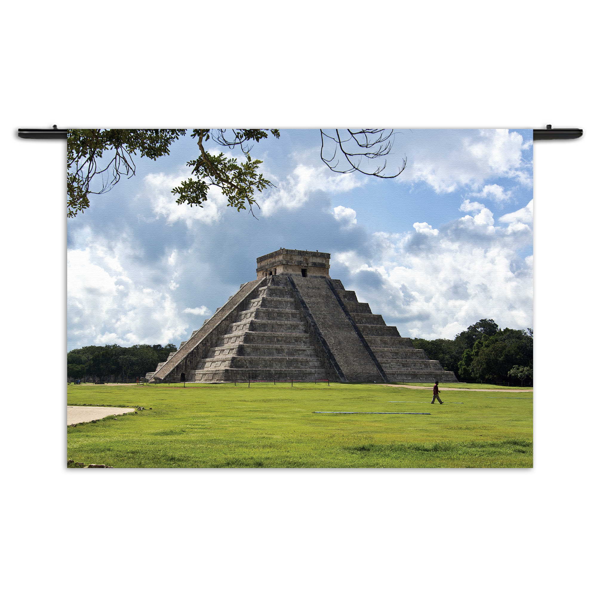 Wandkleed Teotihuacán Rechthoek Horizontaal Template 50 70 Horizontaal Natuur 47 1 1