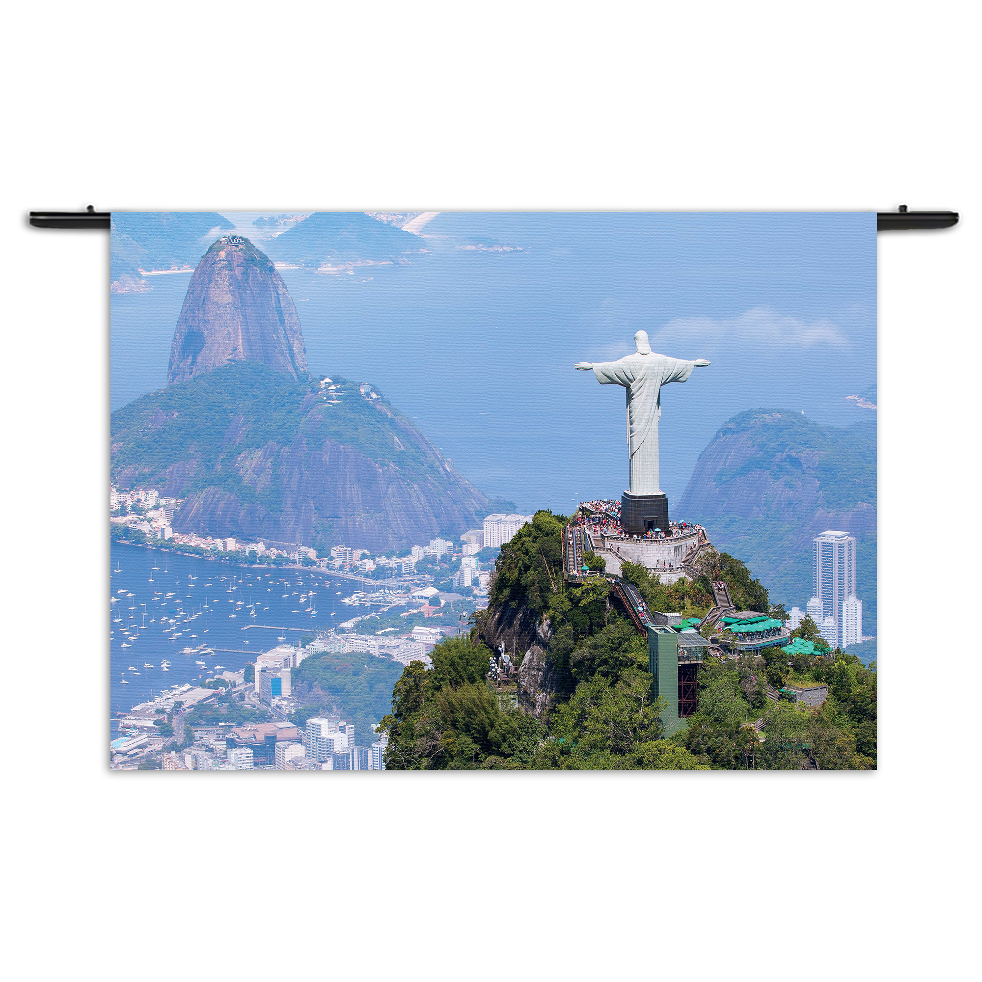 Wandkleed Christus de verlosser Rechthoek Horizontaal Template 50 70 Horizontaal Natuur 50 1 1