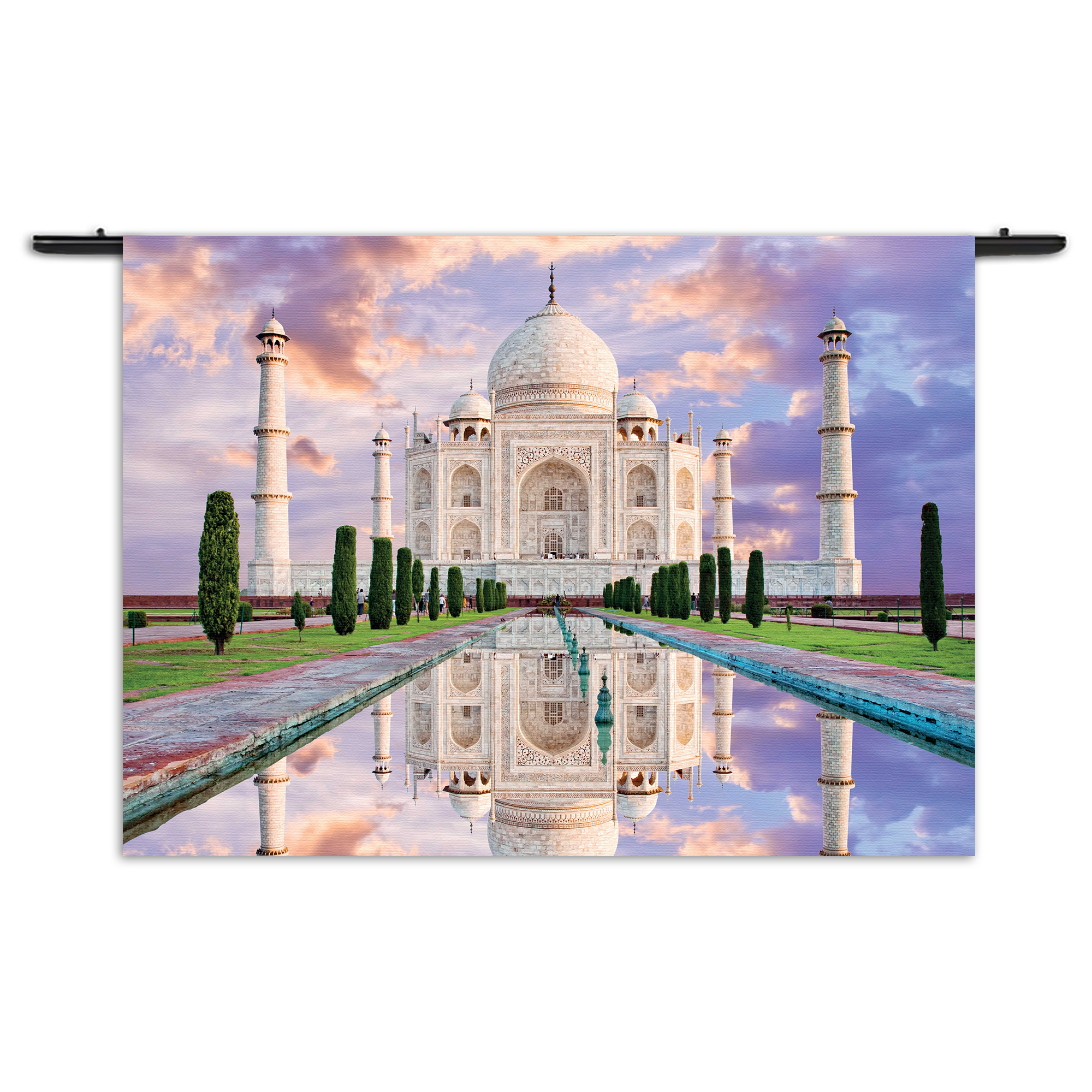 Wandkleed De Tajmahal 2 Rechthoek Horizontaal Template 50 70 Horizontaal Natuur 58 1 1
