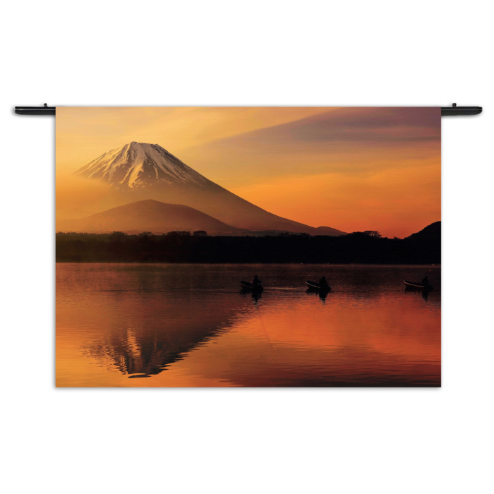 Wandkleed Fuji Rechthoek Horizontaal Template 50 70 Horizontaal Natuur 69 1 1