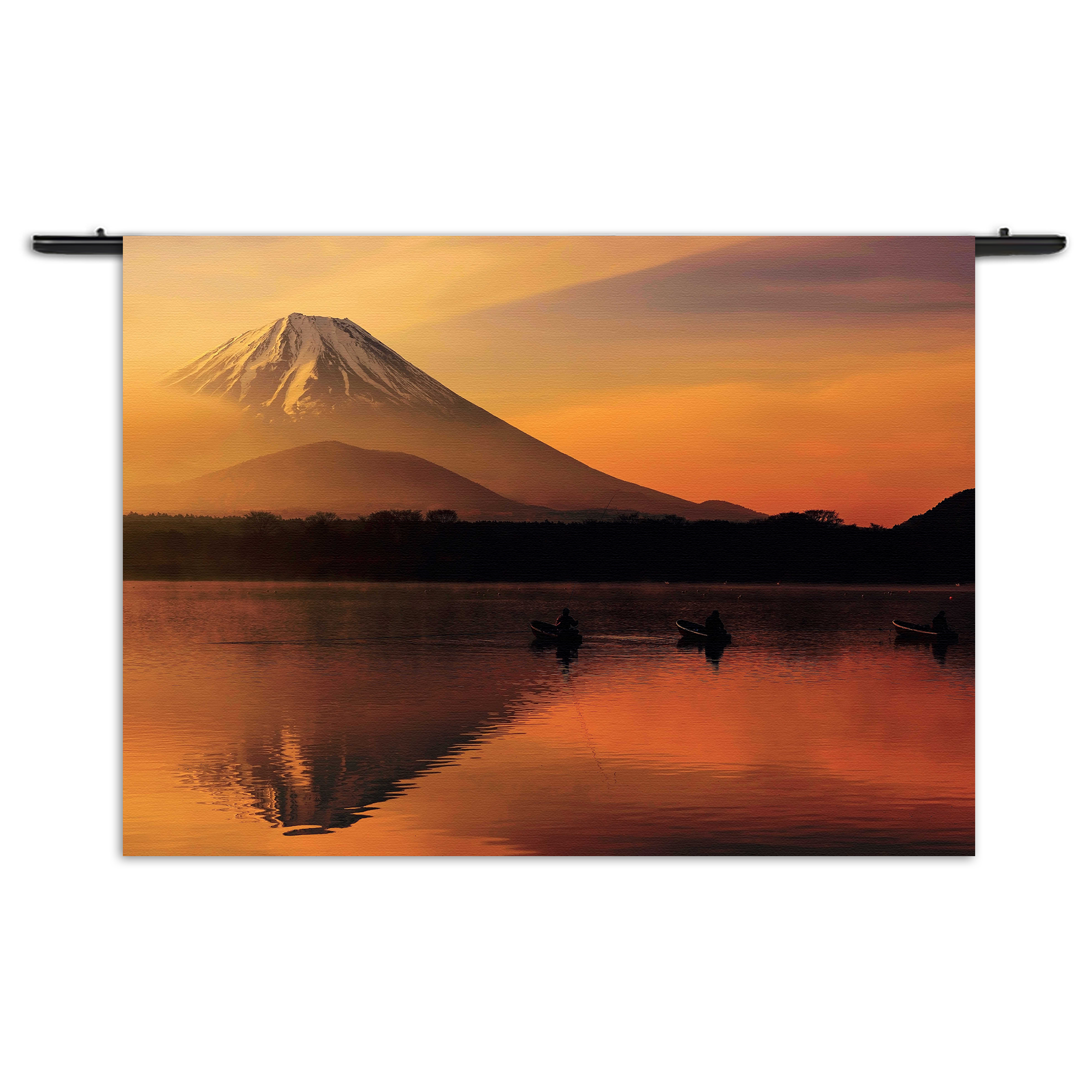 Wandkleed Fuji Rechthoek Horizontaal Template 50 70 Horizontaal Natuur 69 1 1