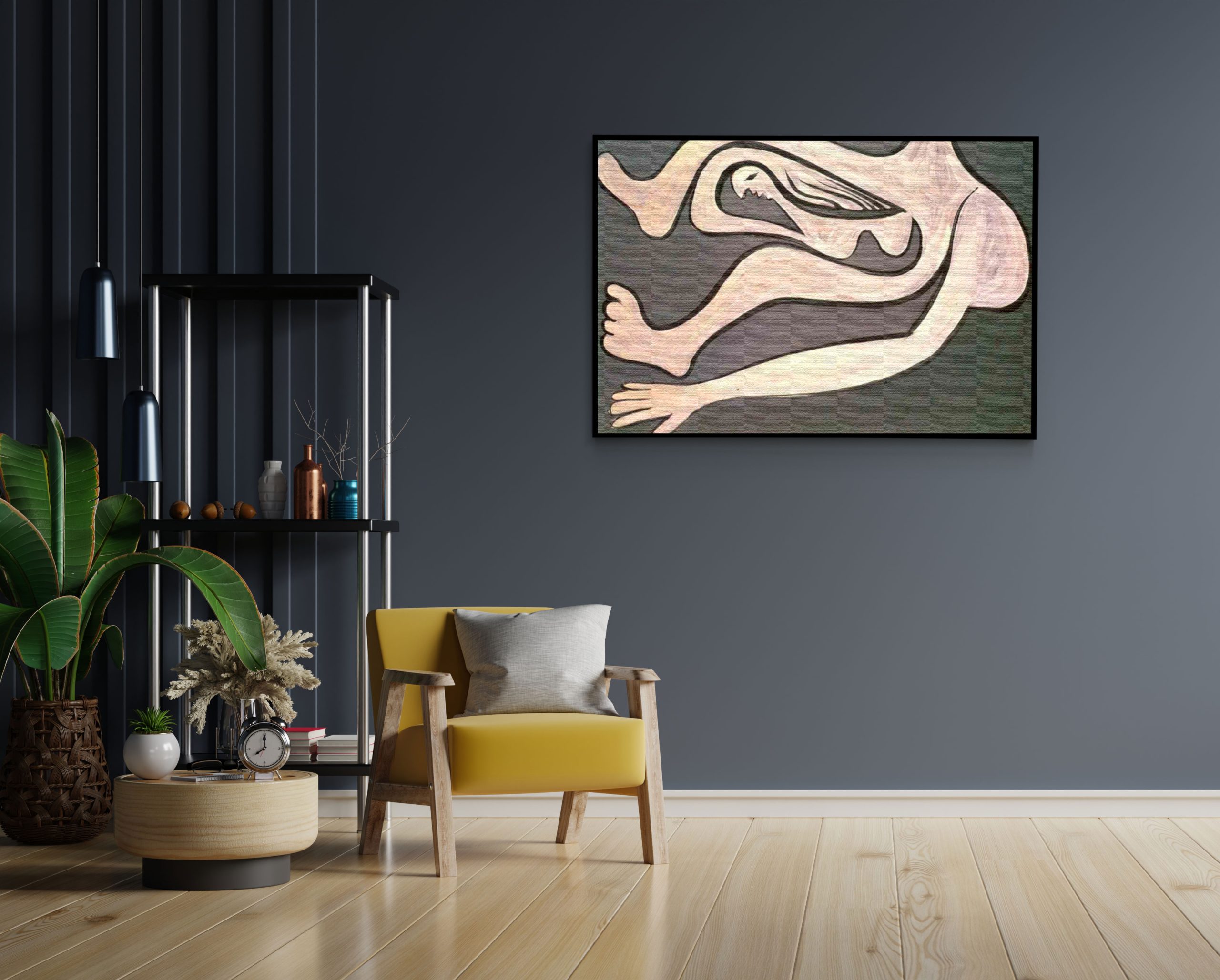 Akoestisch Schilderij Picasso Vrouwlijke acrobaat 1930 Rechthoek Horizontaal Template 50 70 Horizontaal OM 17 1 scaled 1